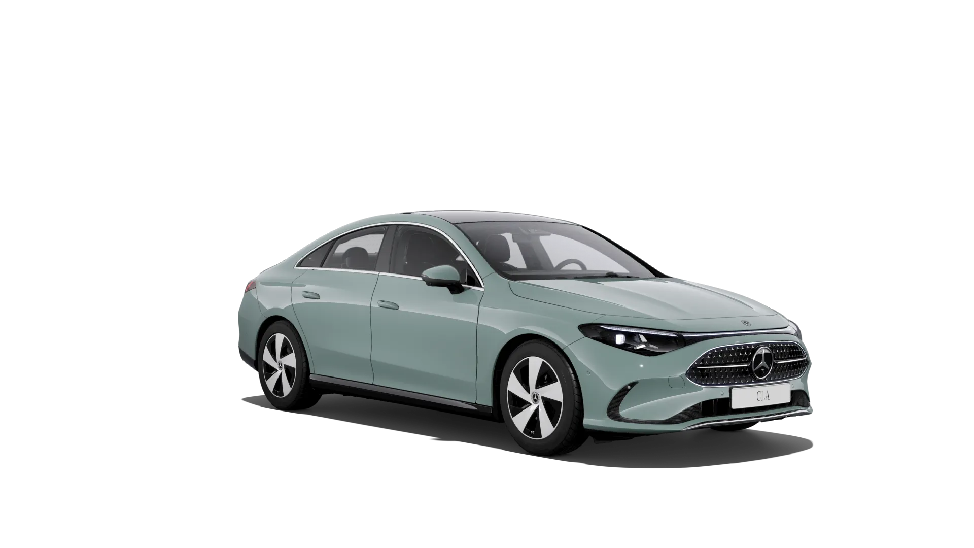 CLA (C178), Linie Progressive, Nemetalická zelená aqua-mint, front