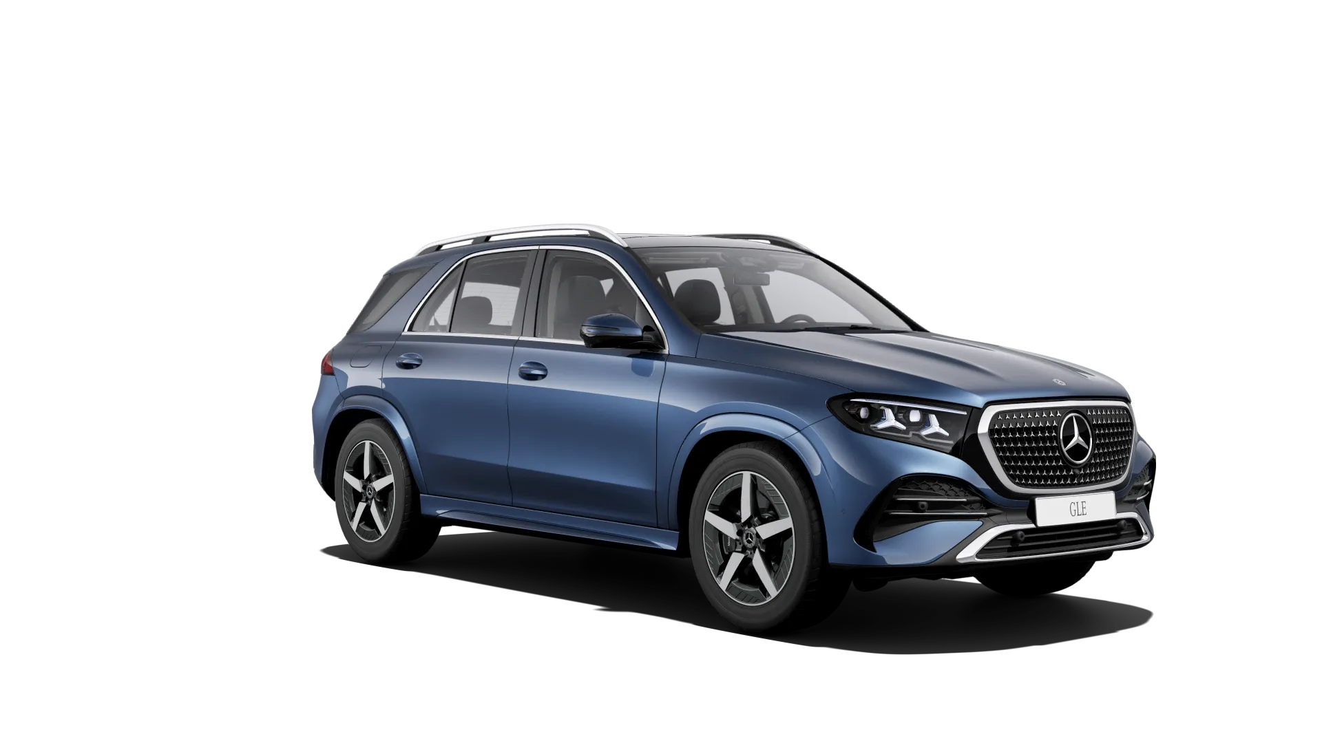 GLE (V167-fl2), Linie AMG, Metalická modrá sodalite, front