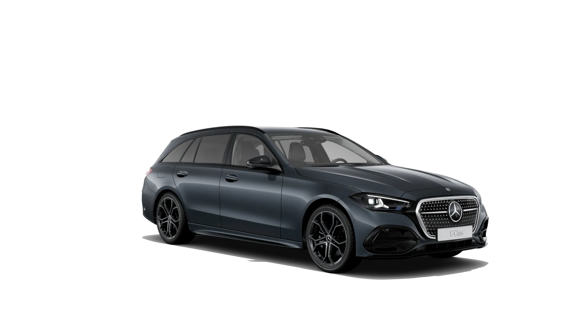 Třída C kombi (S206-fl), Linie AMG Plus, Metalická šedá moody sky, front