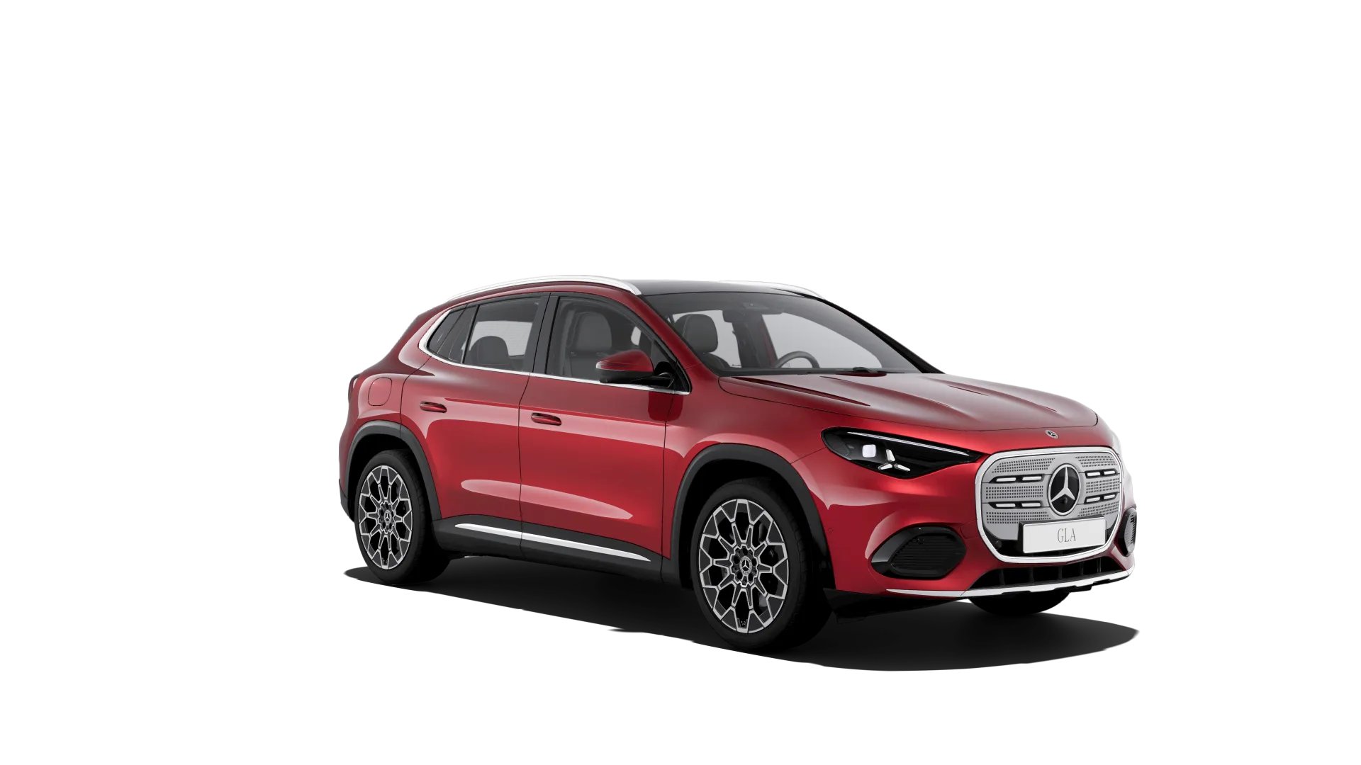 GLA (H244), Linie Progressive, Metalická červená patagonia MANUFAKTUR, front