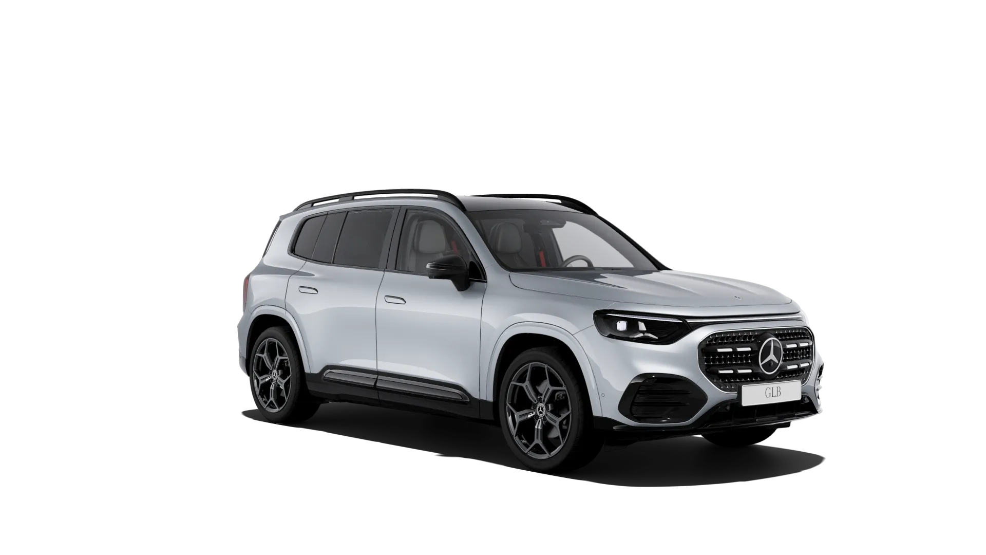 GLB (X248), Linie AMG Plus, Metalická stříbrná high-tech, front