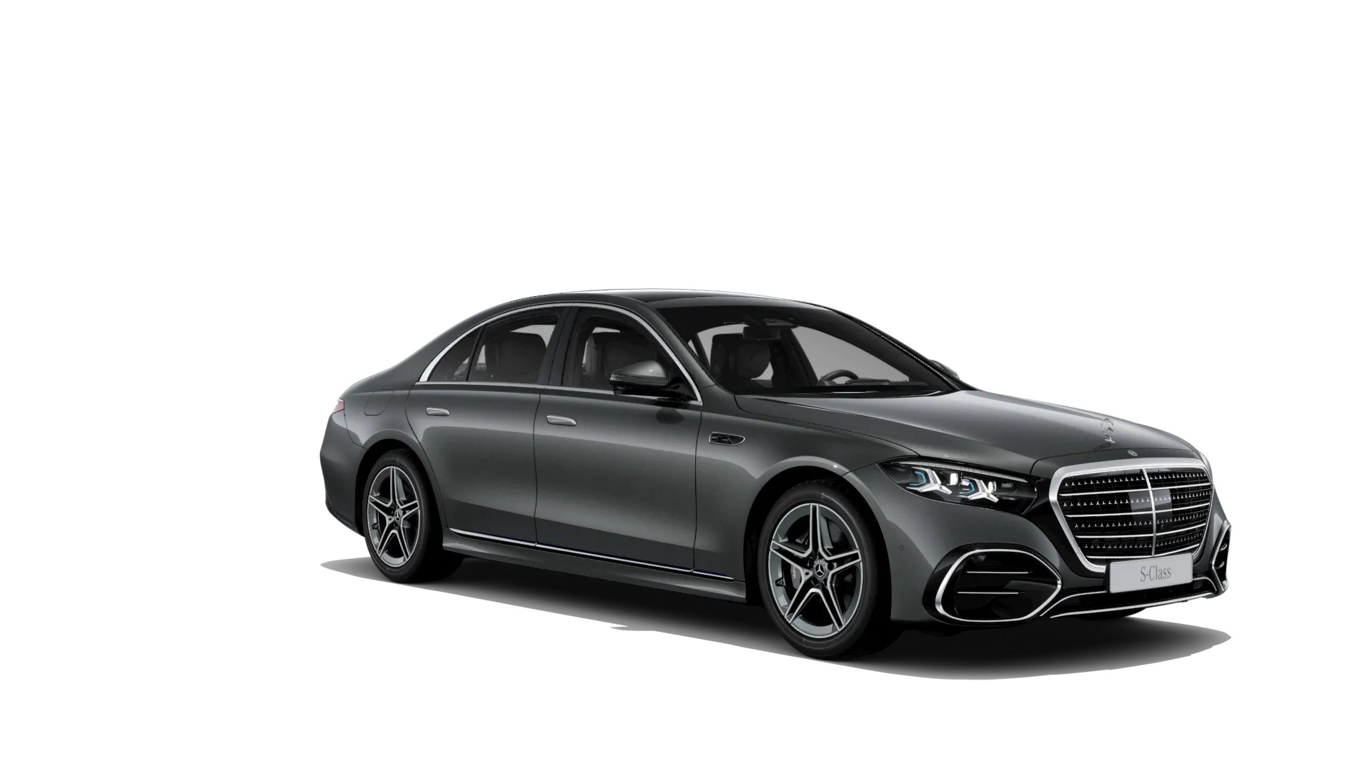 Třída S (W223-fl), Linie AMG, Metalická šedá graphite, front