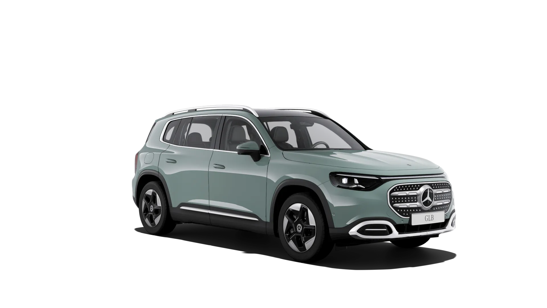 GLB (X244), Linie Progressive, Nemetalická zelená aqua-mint, front