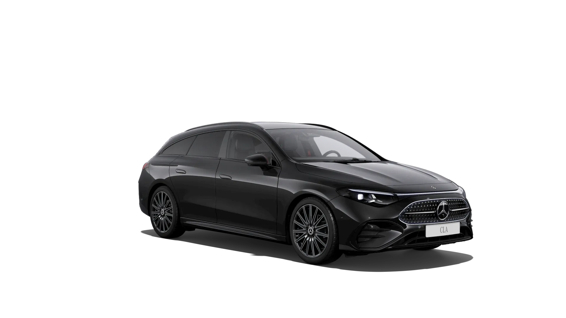 CLA Shooting Brake (X178), Linie AMG Plus, Metalická černá cosmos, front