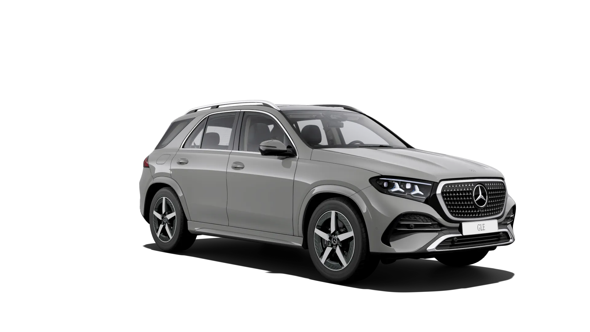 GLE (V167-fl2), Linie AMG, Nemetalická šedá alpine MANUFAKTUR, front
