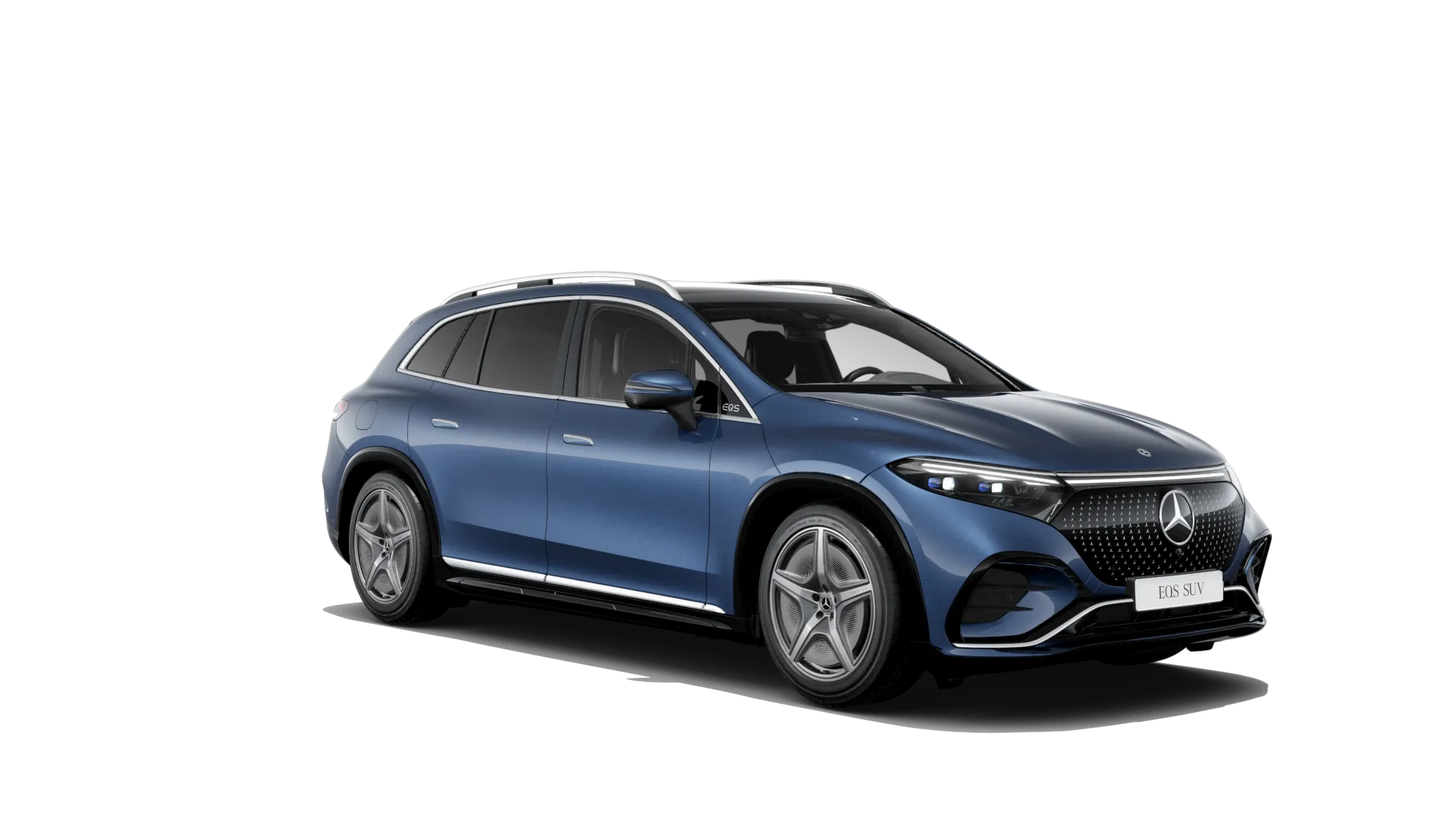EQS SUV (X296), Linie AMG exteriér, Metalická modrá sodalite, front