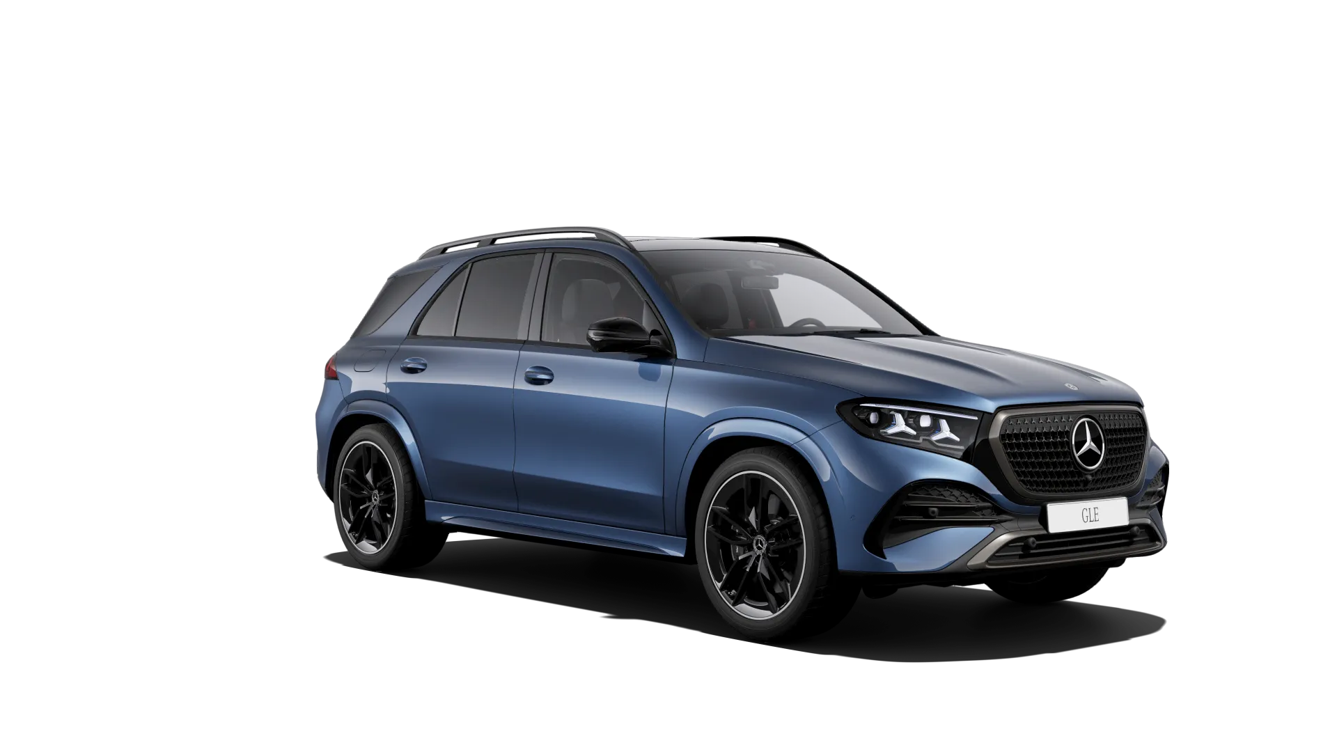 GLE (V167-fl2), Linie AMG Plus, Metalická modrá sodalite, front