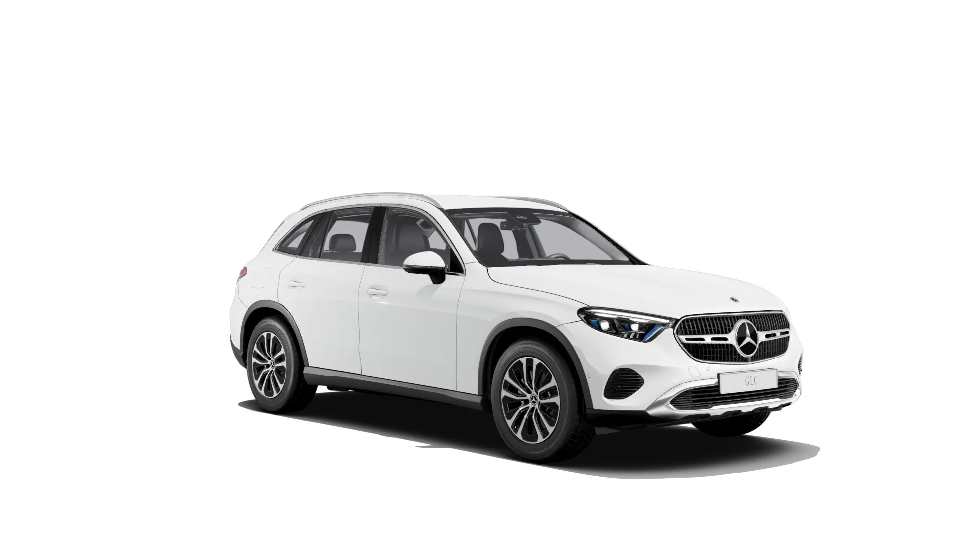 GLC (X254), Linie AVANTGARDE exteriér, Nemetalická bílá polar, front