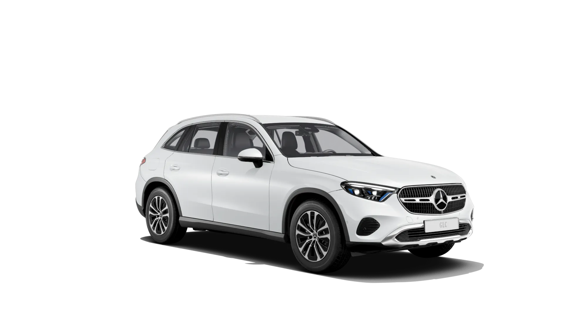 GLC (X254), Linie AVANTGARDE exteriér, Bílá opalite bright MANUFAKTUR, front