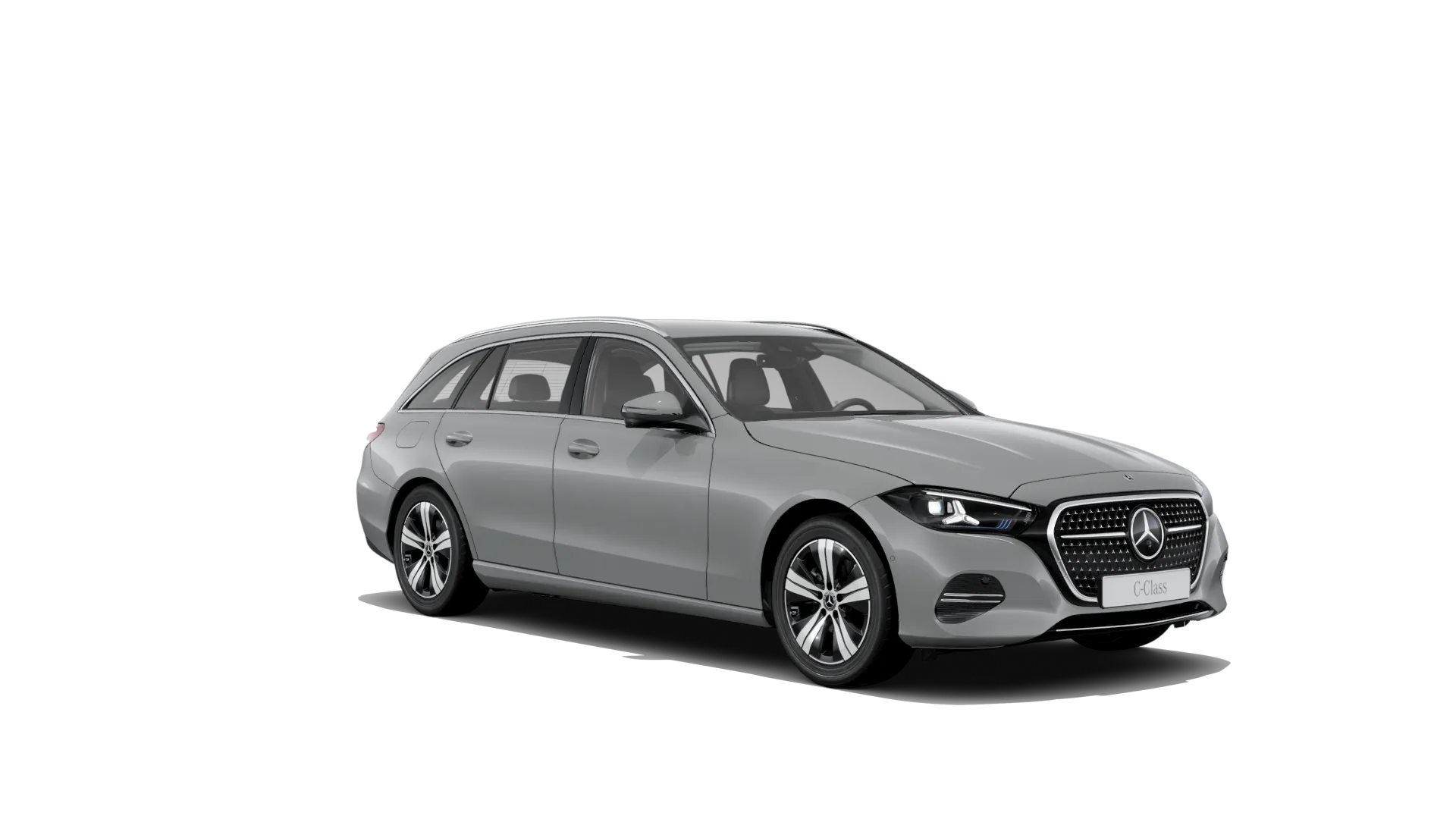 Třída C kombi (S206-fl), Linie AVANTGARDE, Nemetalická šedá alpine MANUFAKTUR, front