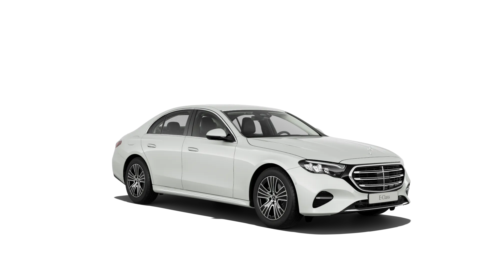Třída E sedan (W214), Linie EXCLUSIVE exteriér, Bílá opalite bright MANUFAKTUR, front