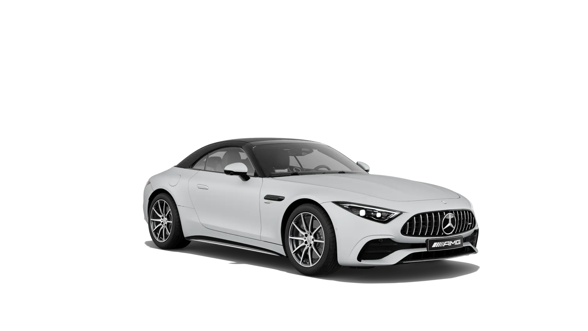 Mercedes-AMG SL Roadster (R232), Sada AMG Aerodynamics, Magno bílá opalite MANUFAKTUR, front