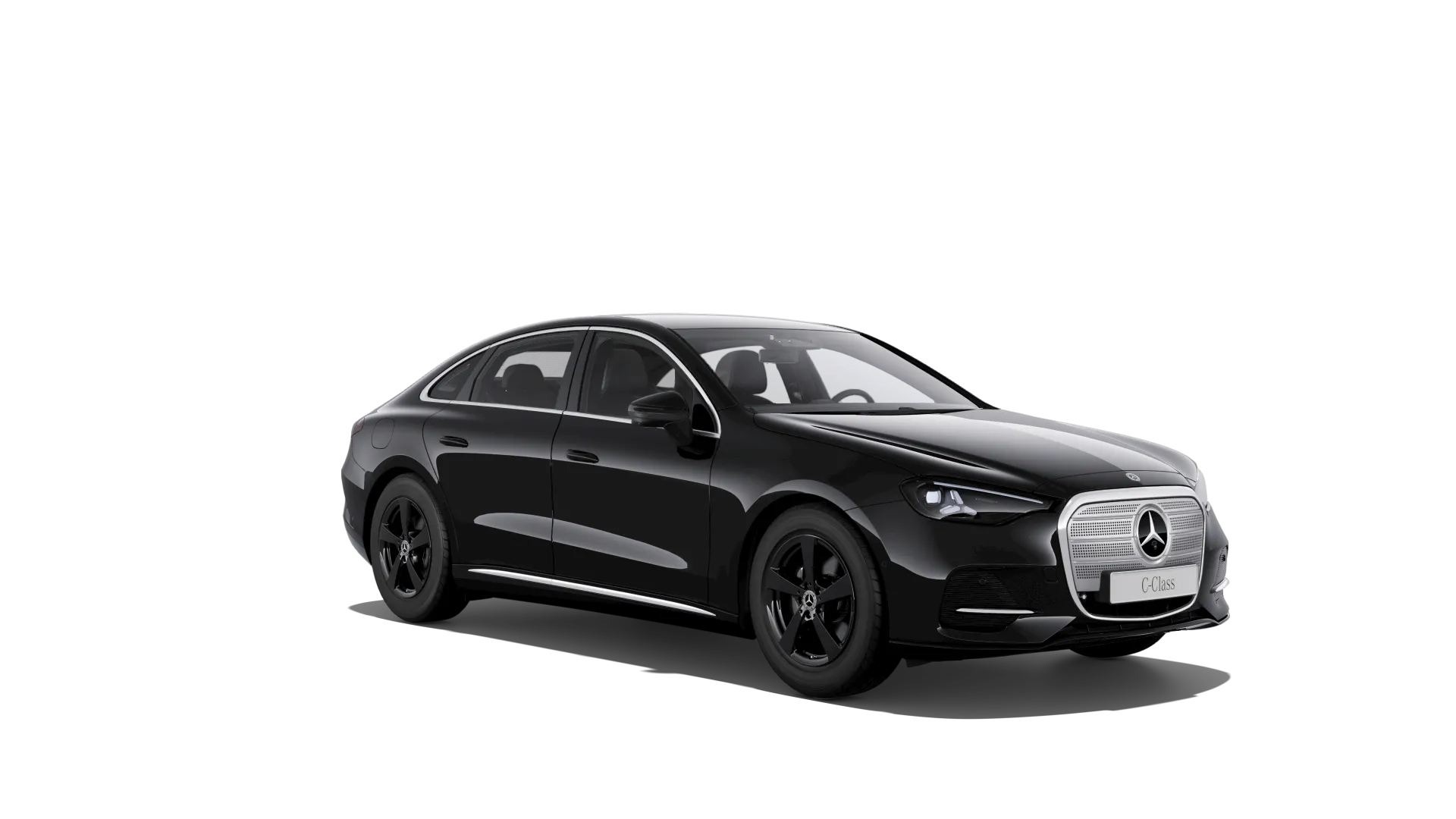 Třída C sedan (W520), Linie AVANTGARDE, Metalická černá obsidian, front
