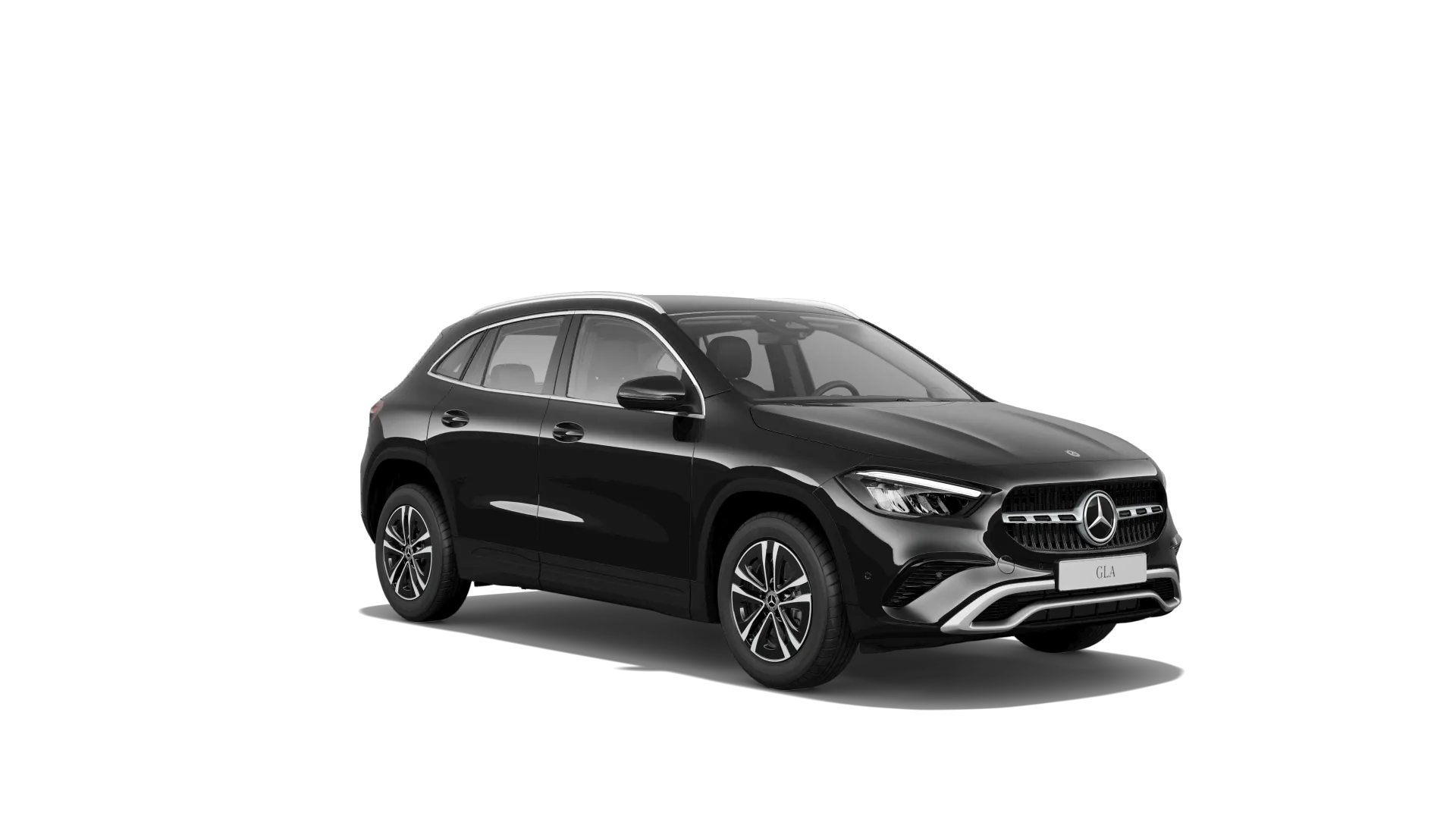 GLA (H247-fl), Linie Progressive, Nemetalická černá night, front
