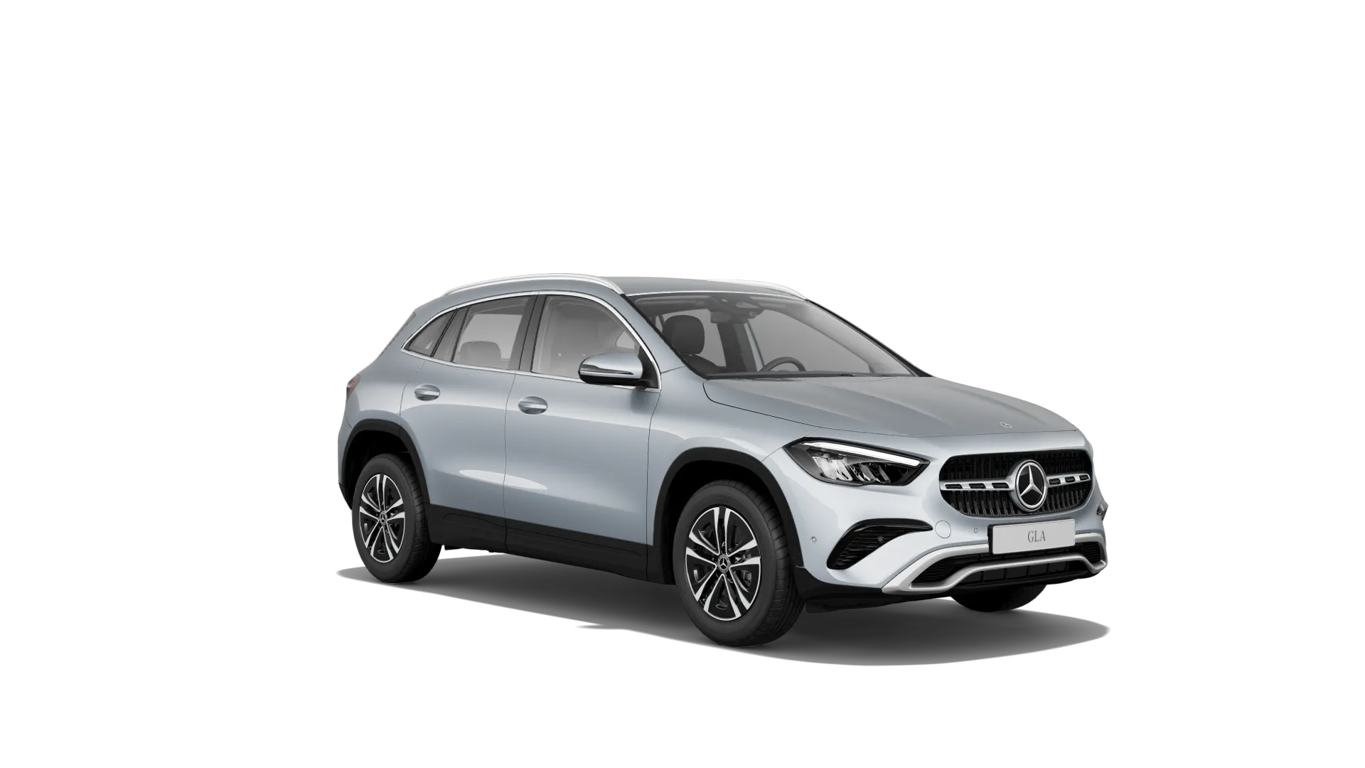 GLA (H247-fl), Linie Progressive, Metalická stříbrná high-tech, front