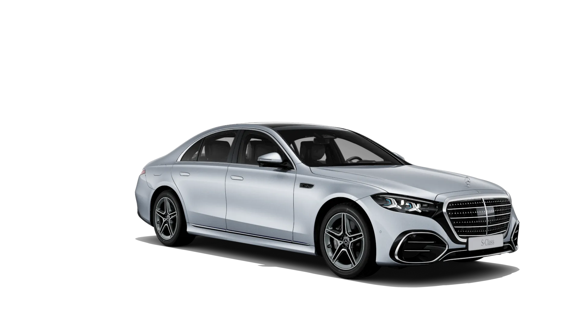 Třída S (W223-fl), Linie AMG, Metalická stříbrná high-tech, front