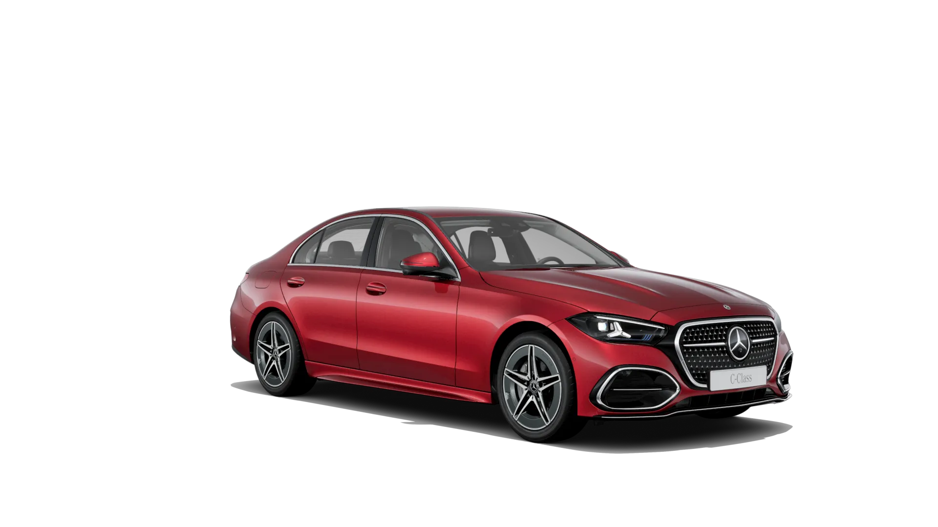 Třída C sedan (W206-fl), Linie AMG, Červená patagonia bright MANUFAKTUR, front