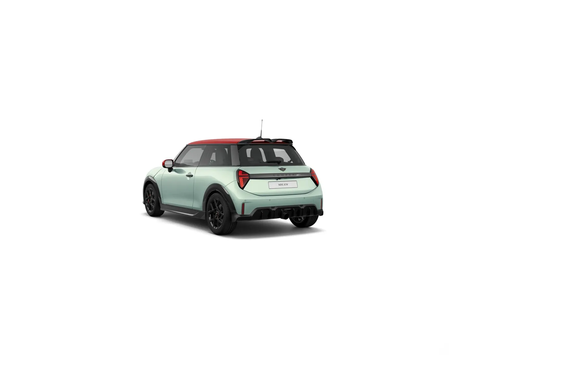 Cooper (F66), John Cooper Works, Metalický lak Ocean Wave Green, rear
