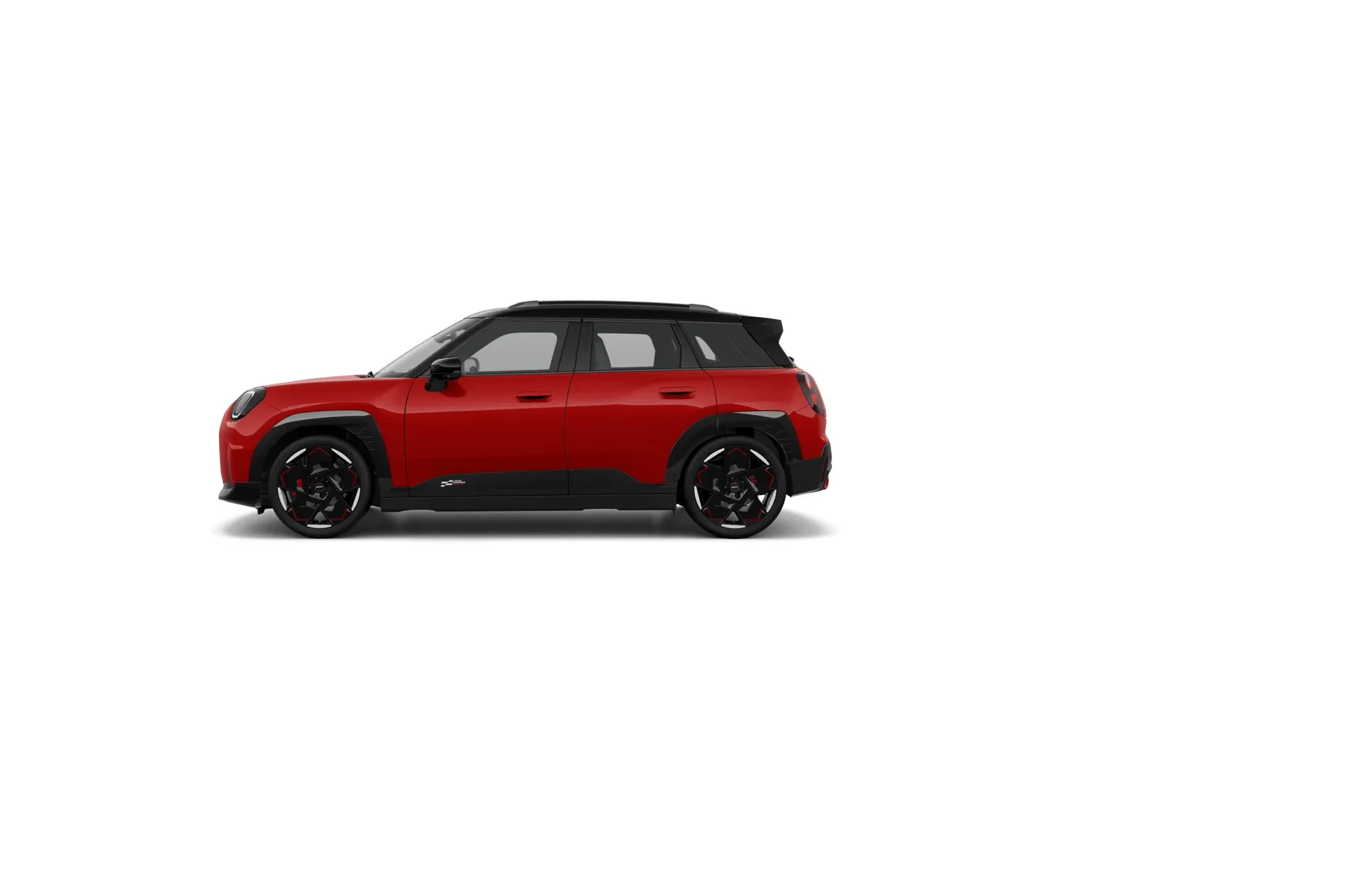 Aceman E (J05), John Cooper Works, Nemetalický lak Chili Red II, side