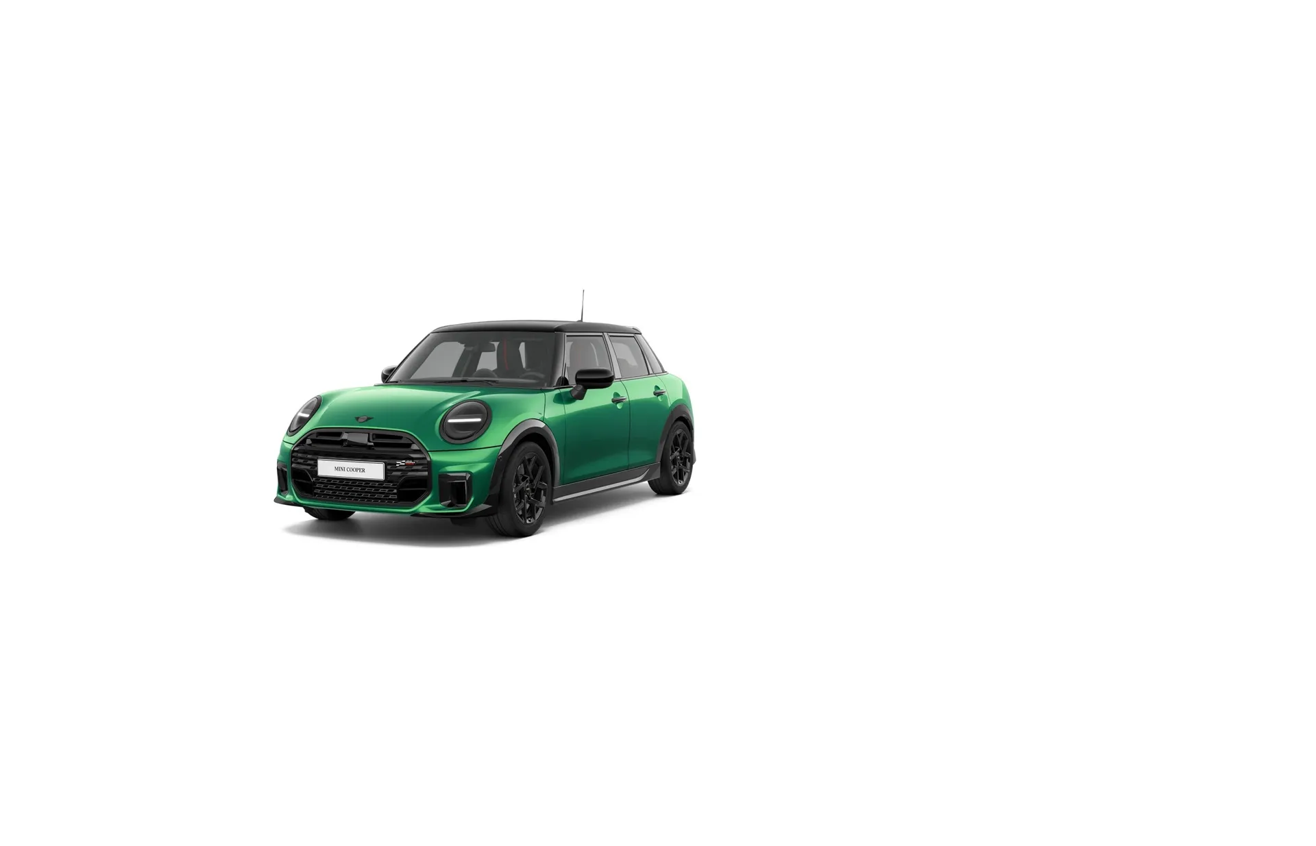 Cooper 5dveřové (F65), Paket John Cooper Works, Metalický lak British Racing Green IV, front