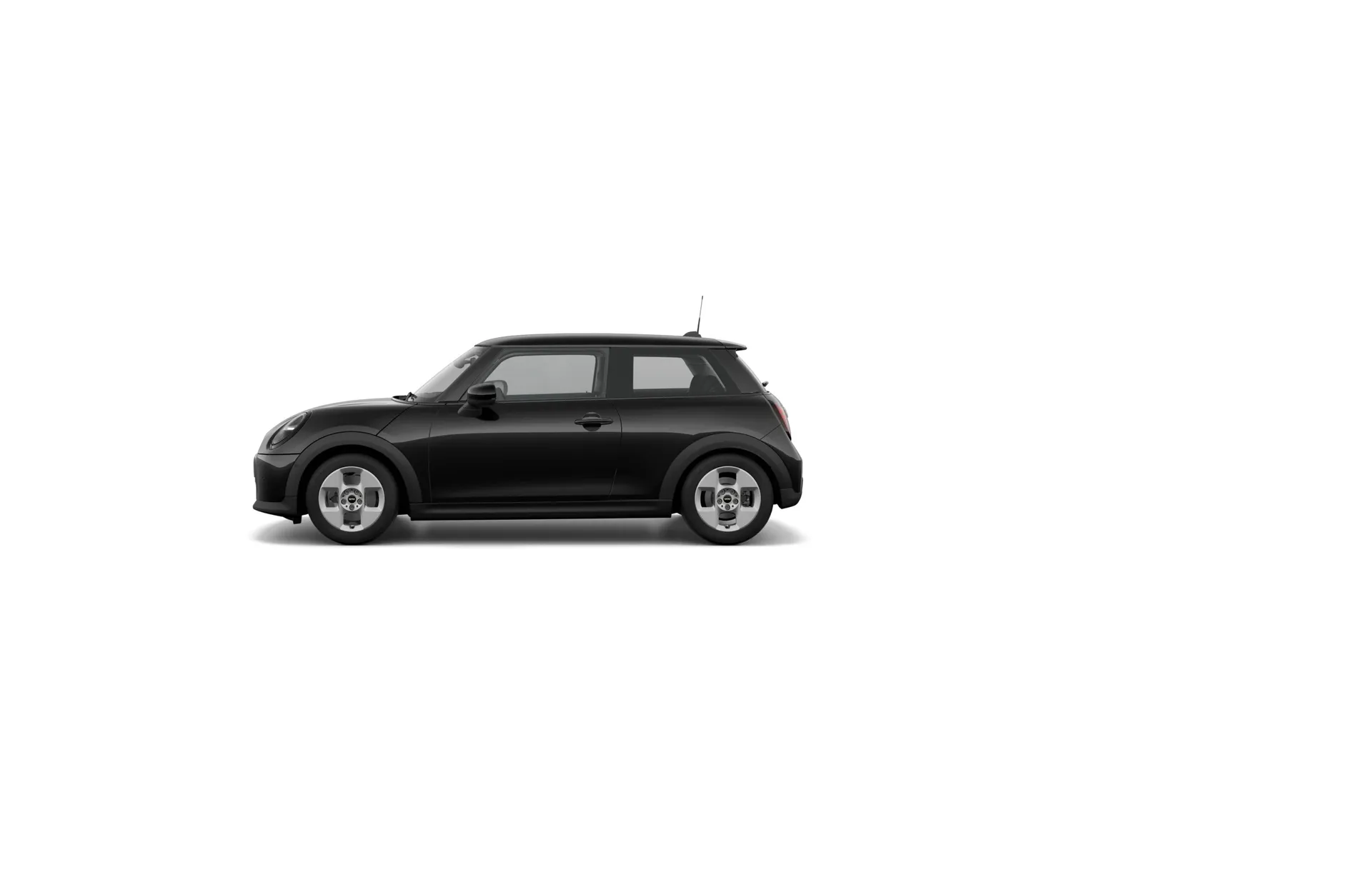 Cooper (F66), Paket Essential, Metalický lak Midnight Black II, side