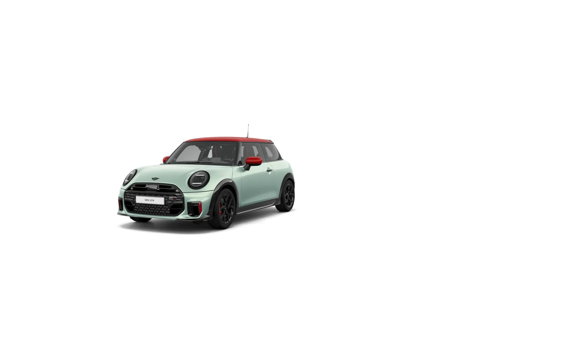Cooper (F66), John Cooper Works, Metalický lak Ocean Wave Green, front