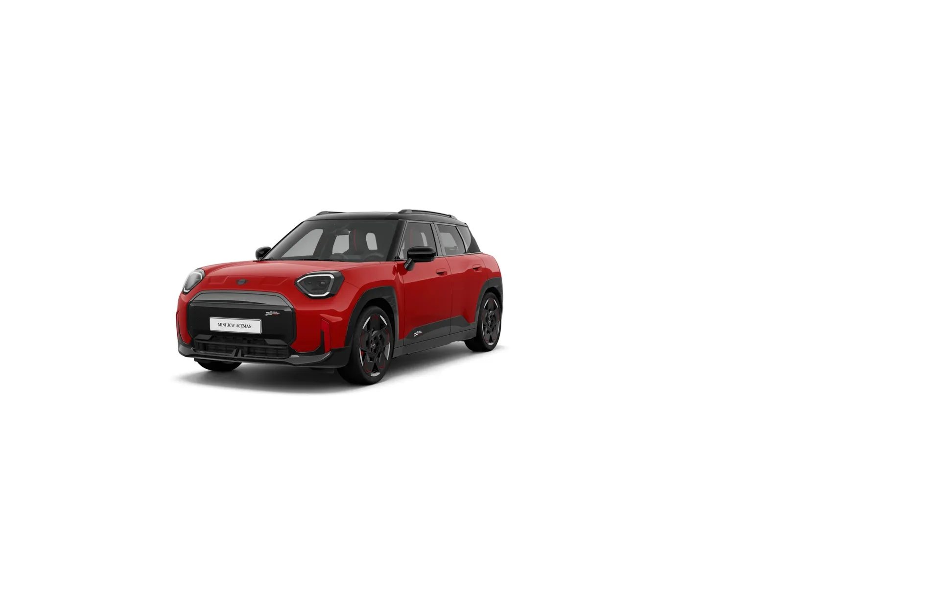 Aceman E (J05), John Cooper Works, Nemetalický lak Chili Red II, front