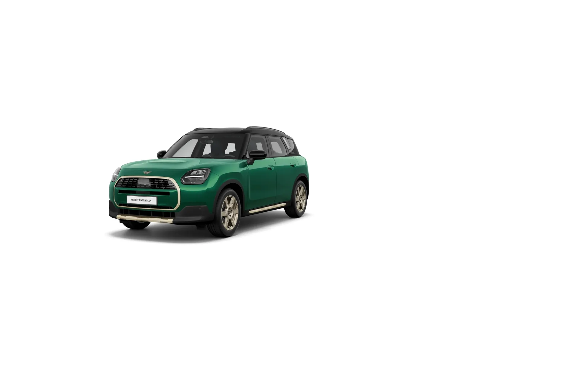 Countryman (U25), Paket Favoured, Metalický lak British Racing Green IV, front
