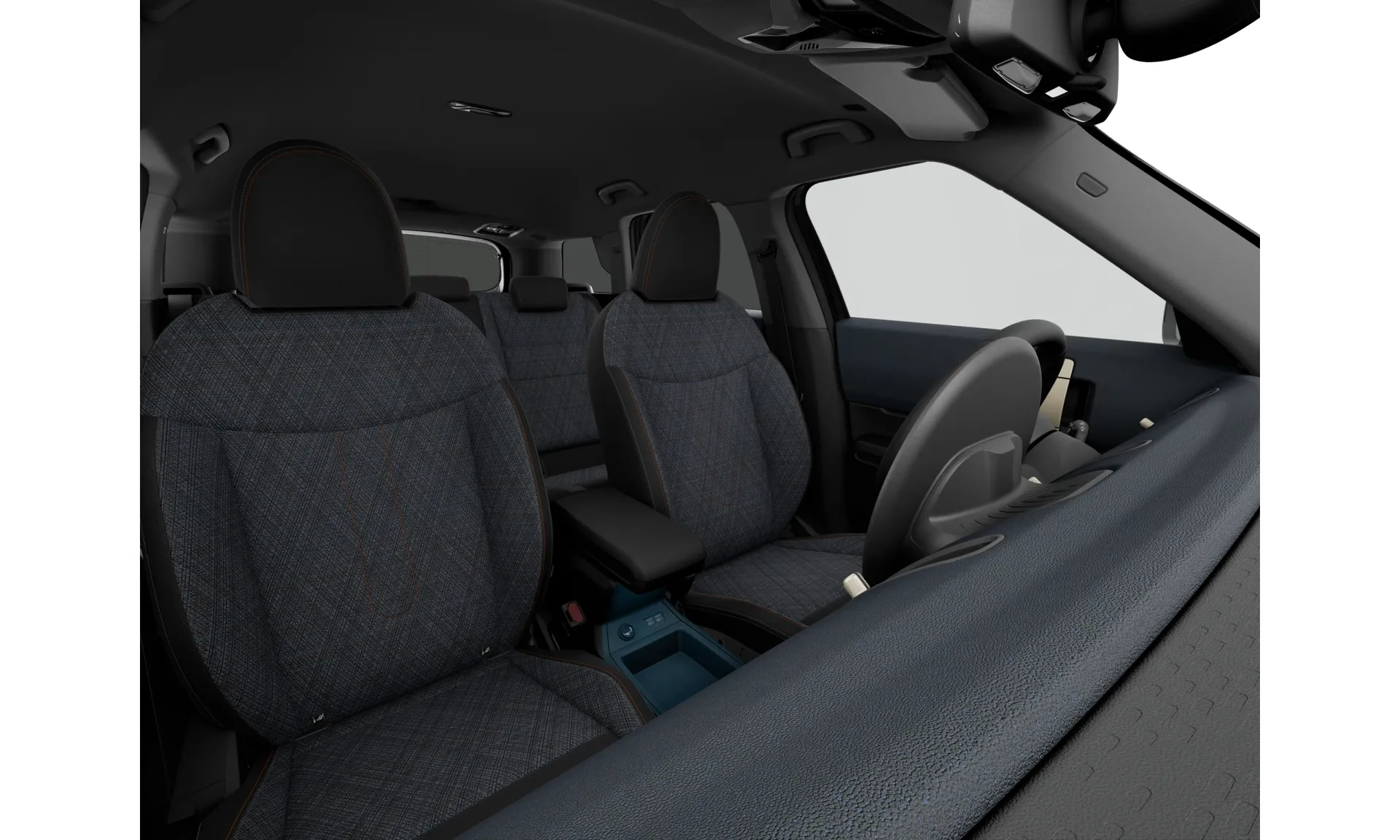 Countryman E (U25), Blackyard, interiér Látka Double Black/multitone, seats
