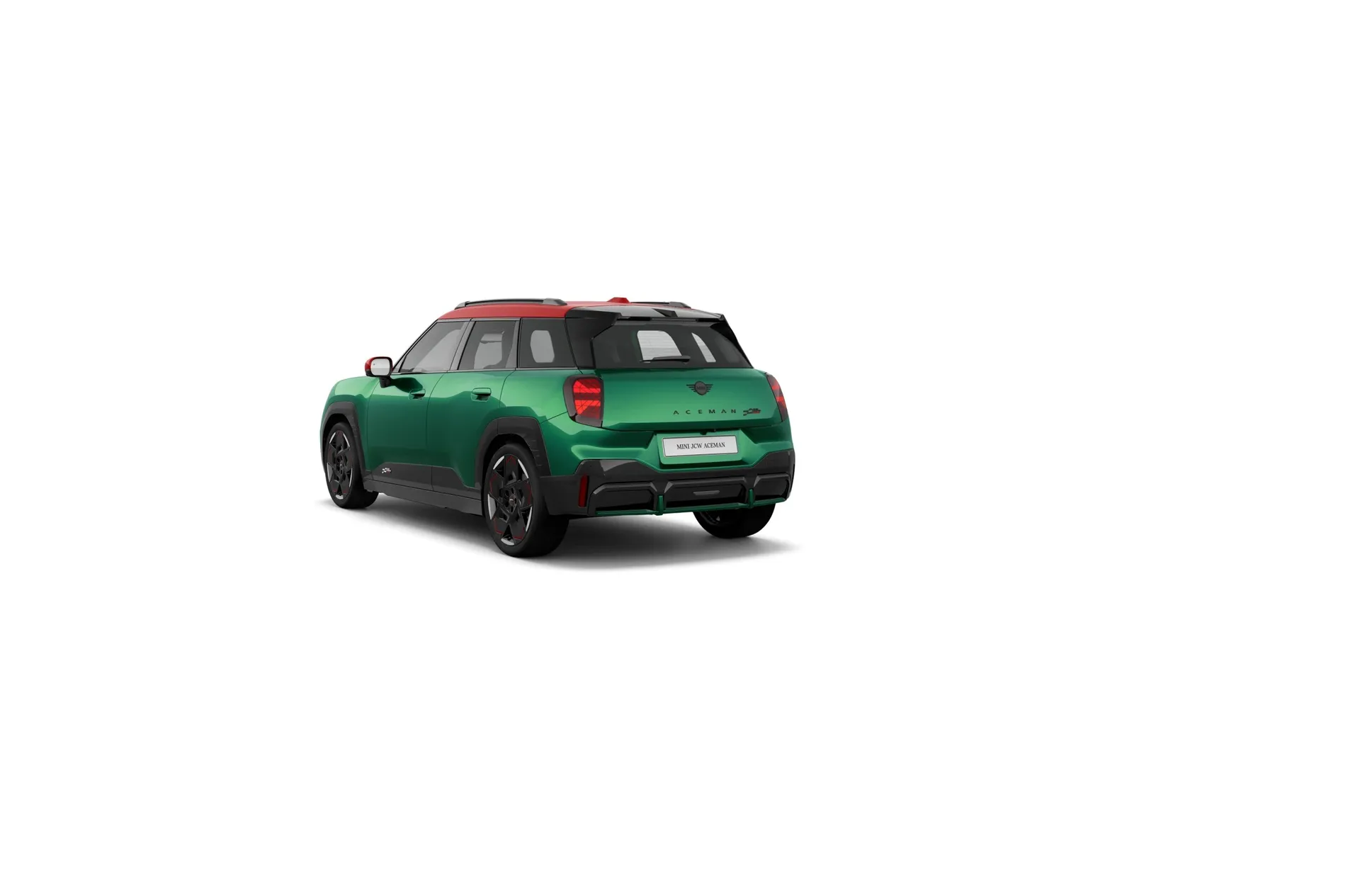 Aceman E (J05), John Cooper Works, Metalický lak British Racing Green IV, rear