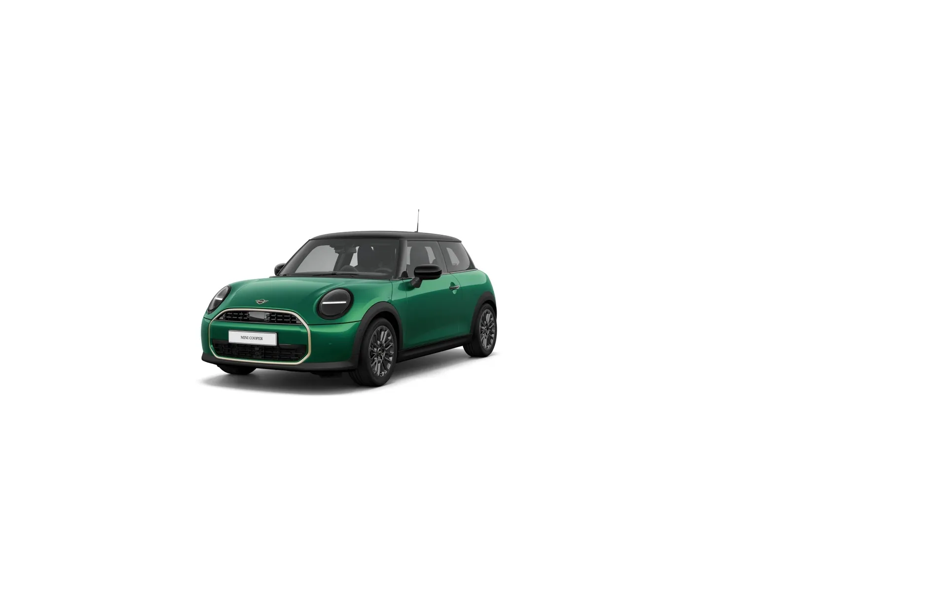 Cooper (F66), Paket Favoured, Metalický lak British Racing Green IV, front