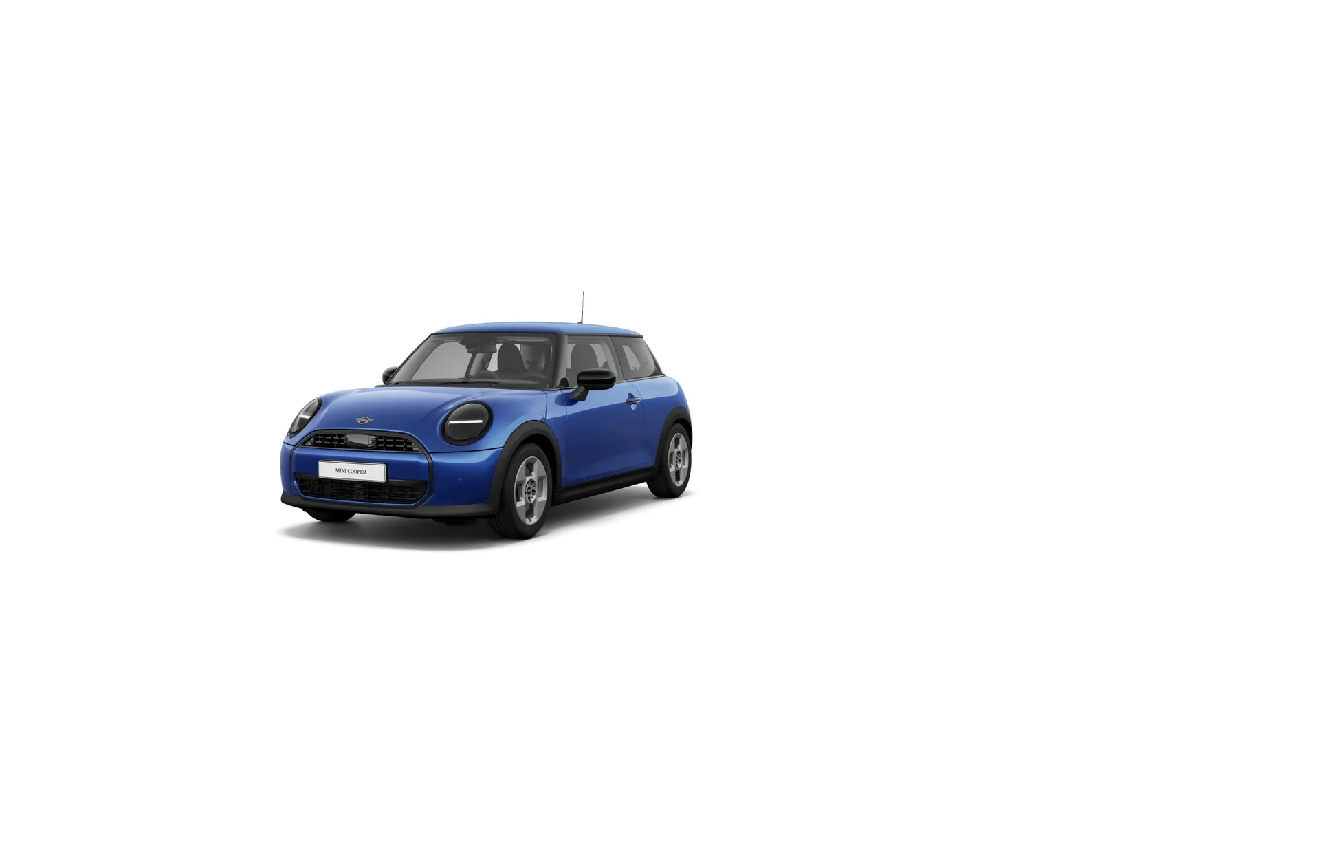 Cooper (F66), Paket Essential, Metalický lak Blazing Blue, front