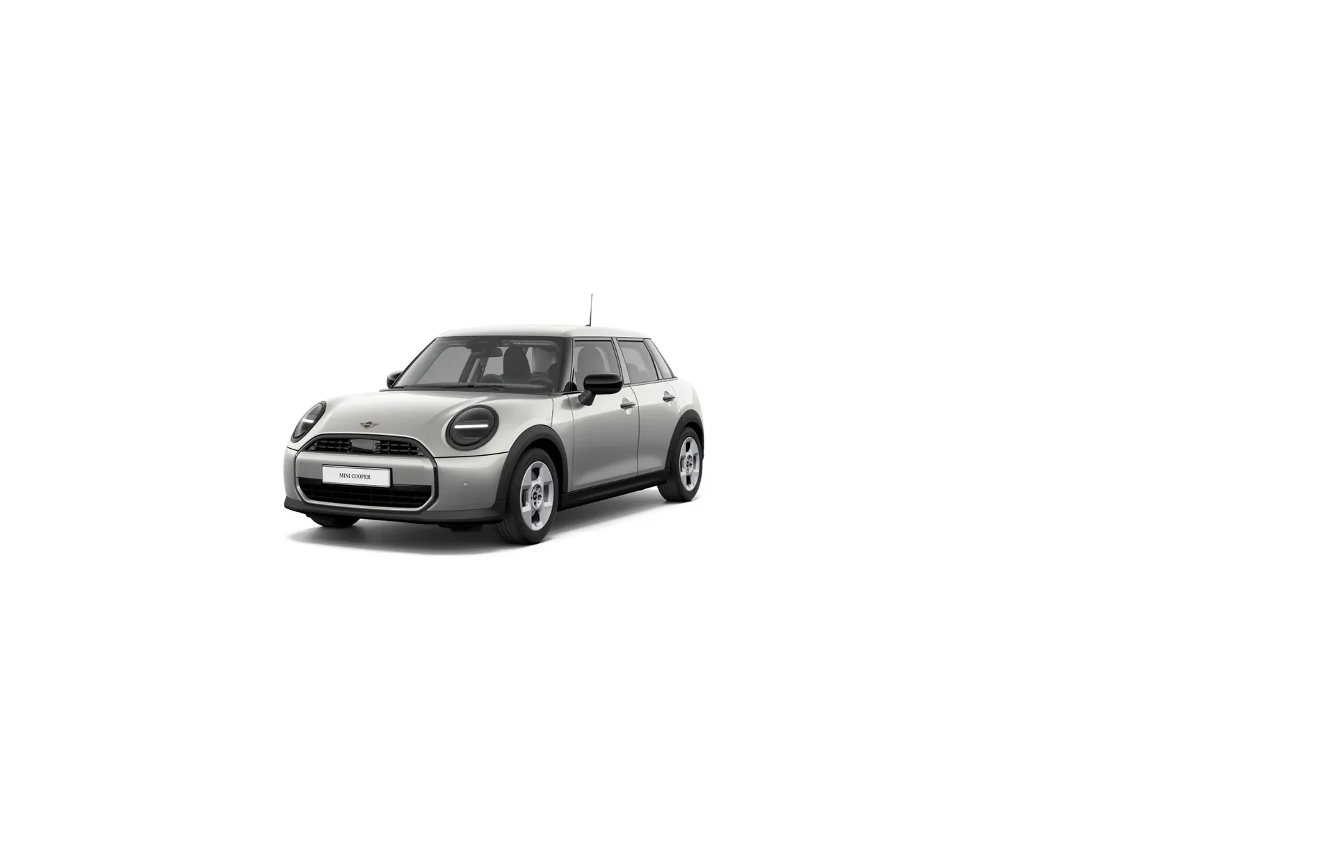 Cooper 5dveřové (F65), Paket Essential, Metalický lak Melting Silver III, front