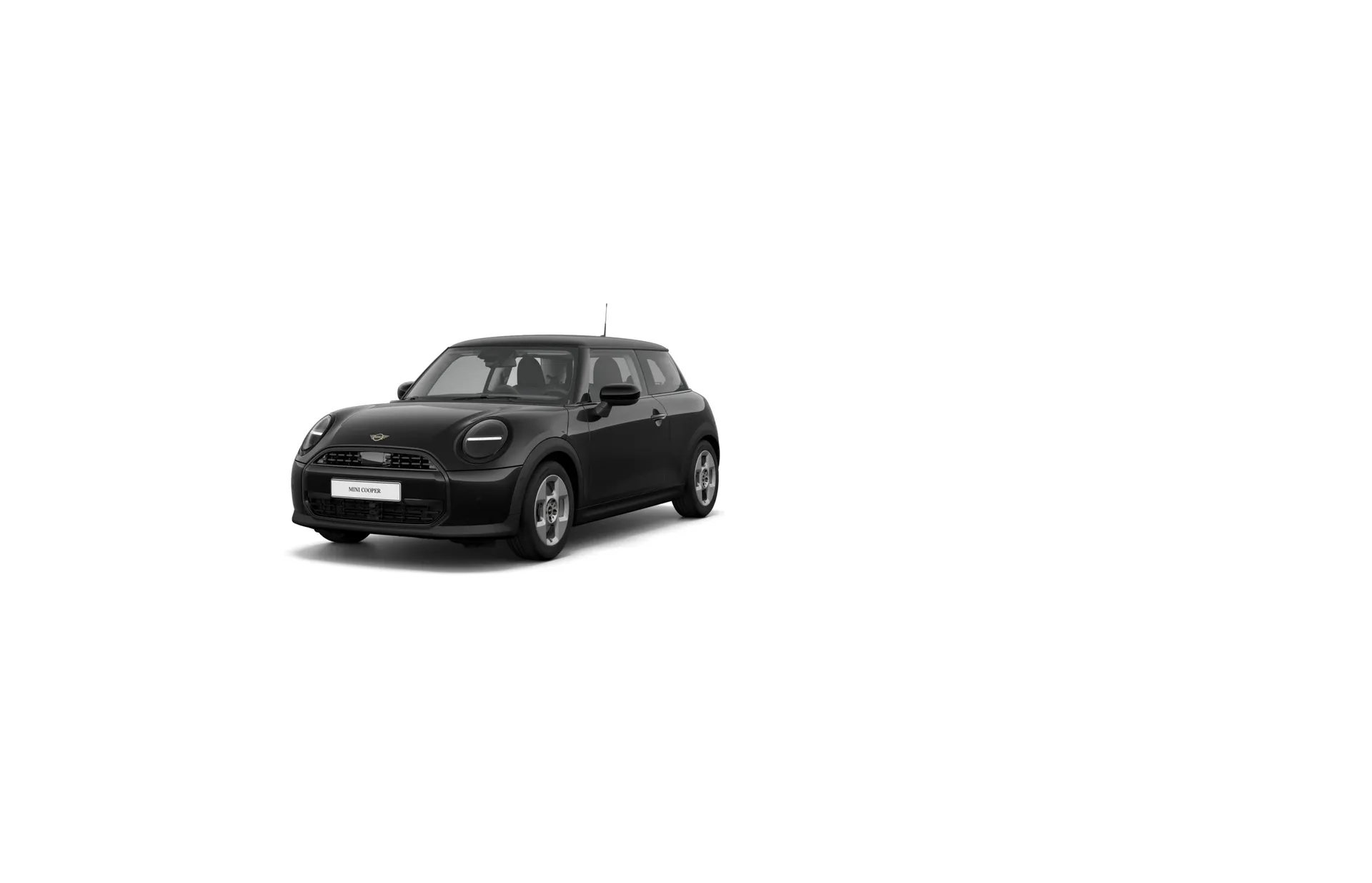 Cooper (F66), Paket Essential, Metalický lak Midnight Black II, front