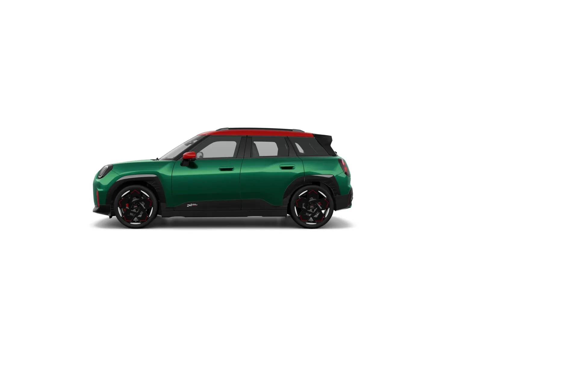 Aceman E (J05), John Cooper Works, Metalický lak British Racing Green IV, side