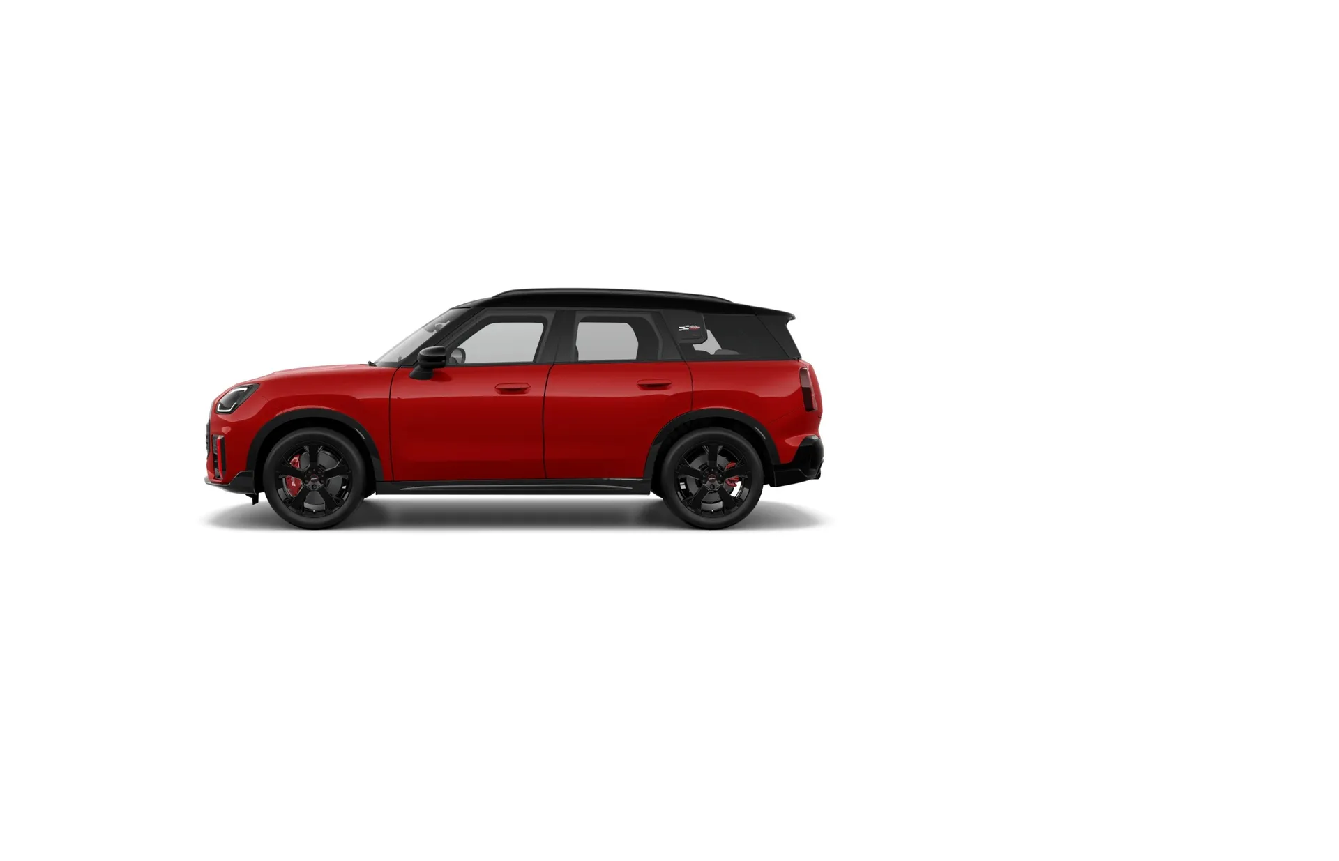 Countryman (U25), John Cooper Works, Nemetalický lak Chili Red II, side