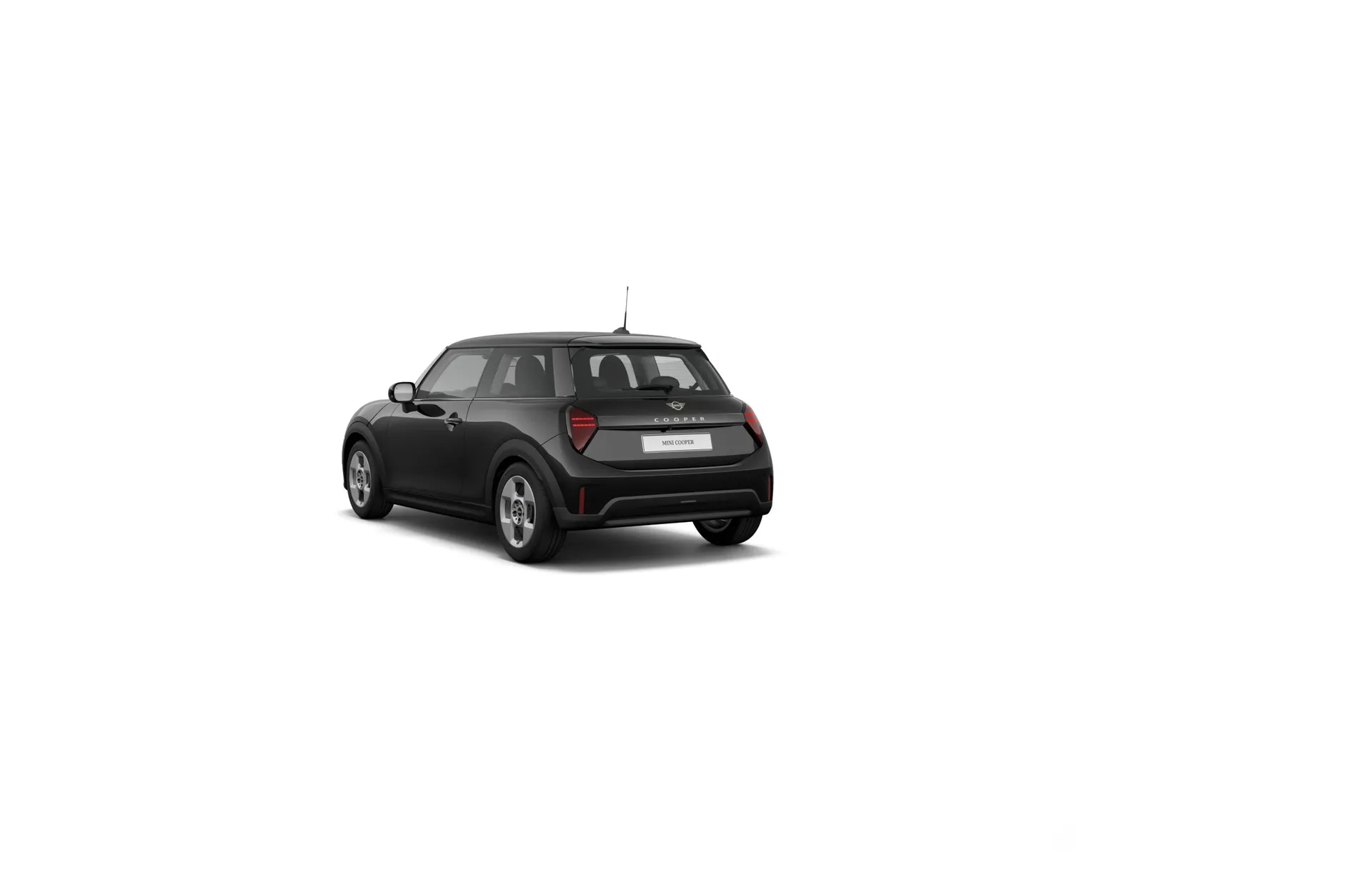 Cooper (F66), Paket Essential, Metalický lak Midnight Black II, rear