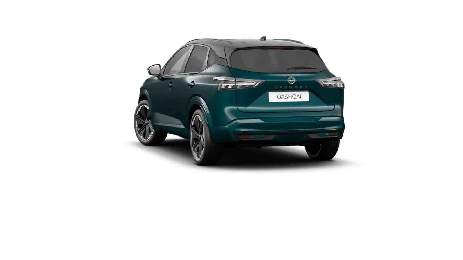 Qashqai, N-DESIGN, Ocean Deep – Černá střecha, rear