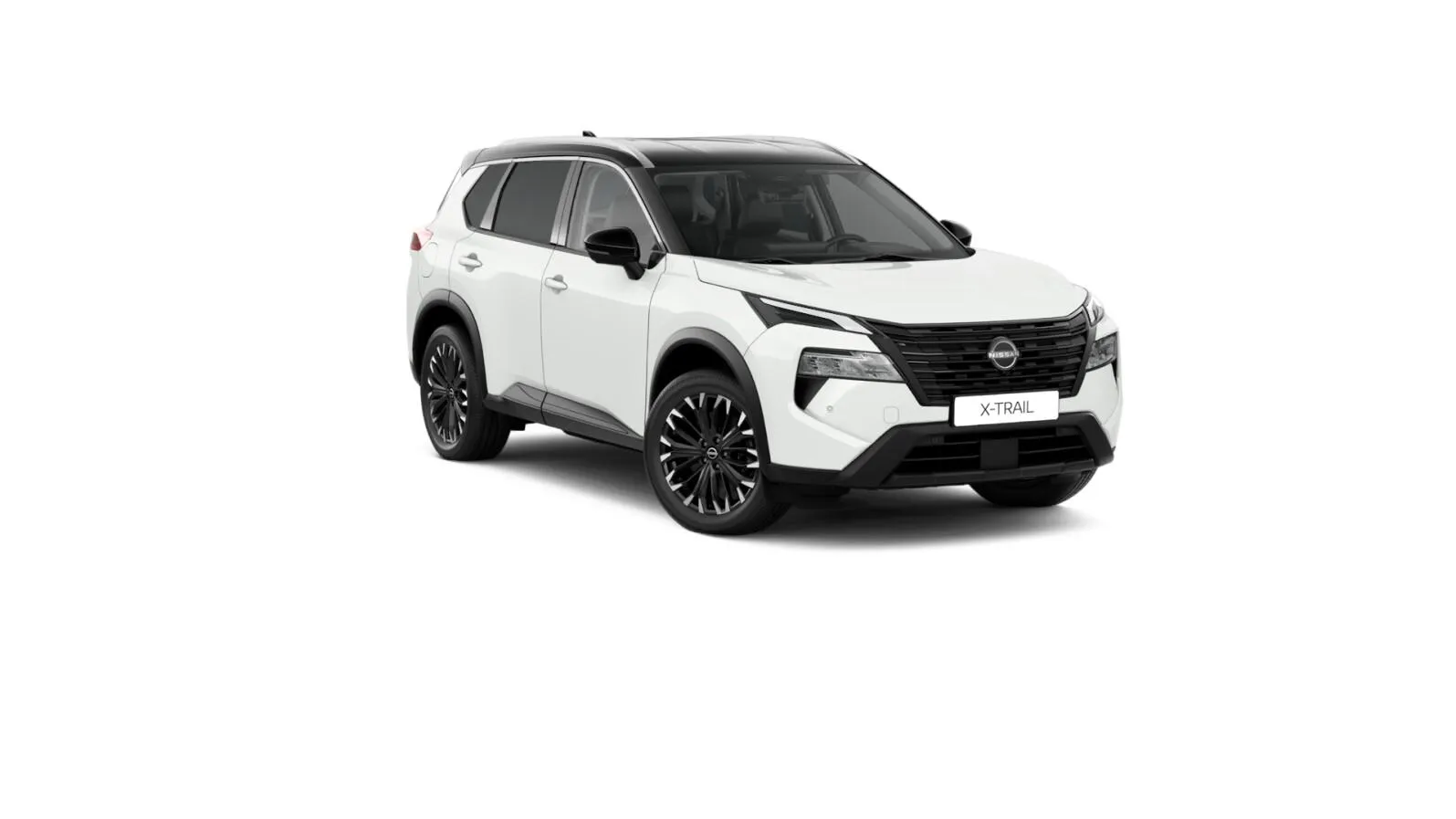 X-Trail (T33D), N-CONNECTA, Bílá Pearl & Černá, front