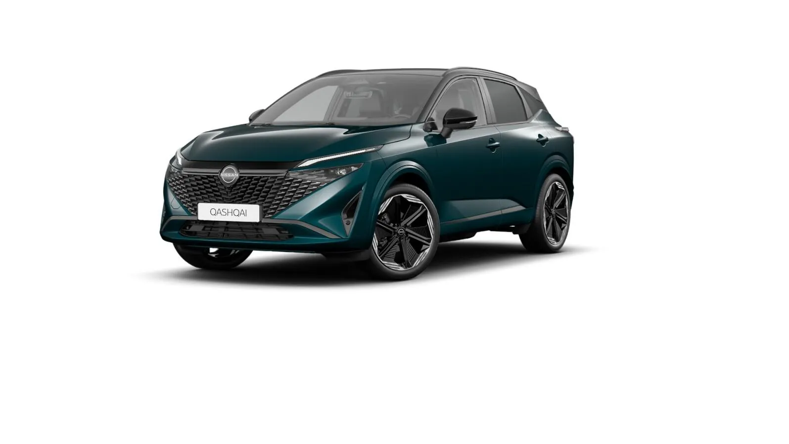 Qashqai, N-DESIGN, Ocean Deep – Černá střecha, front_right