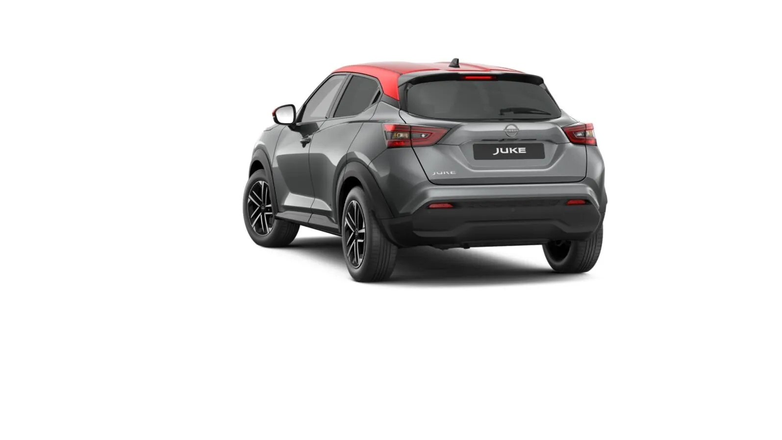 Juke, N-CONNECTA, Šedá + červená střecha, rear