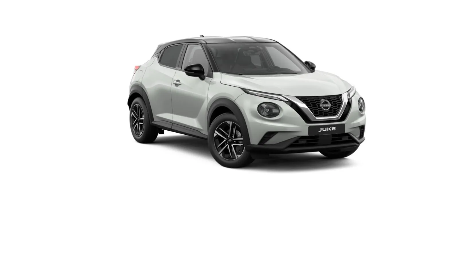 Juke, N-CONNECTA, Perleťově bílá + černá střecha, front