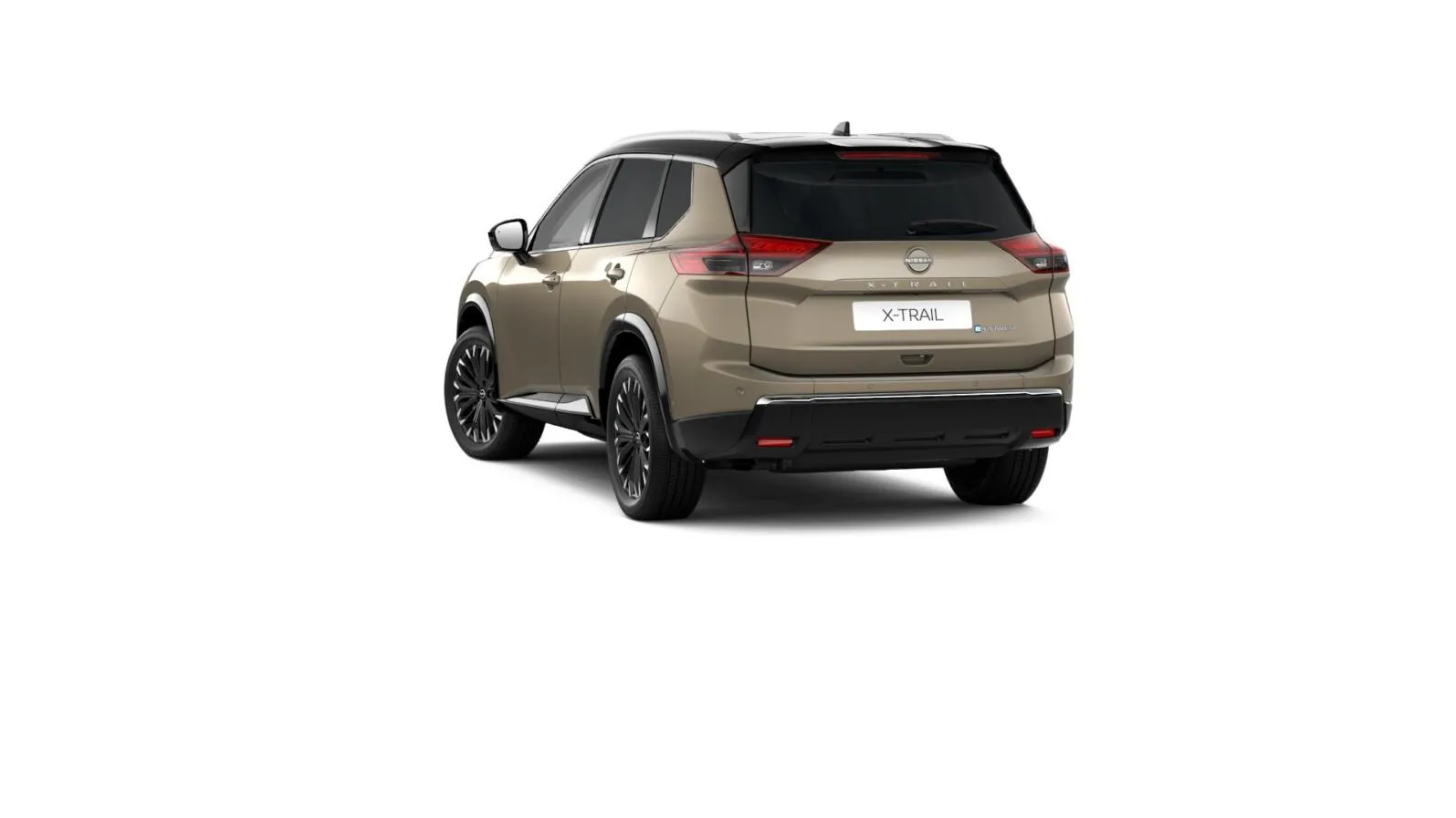 X-Trail (T33D), TEKNA, Béžová Baja & Černá, rear