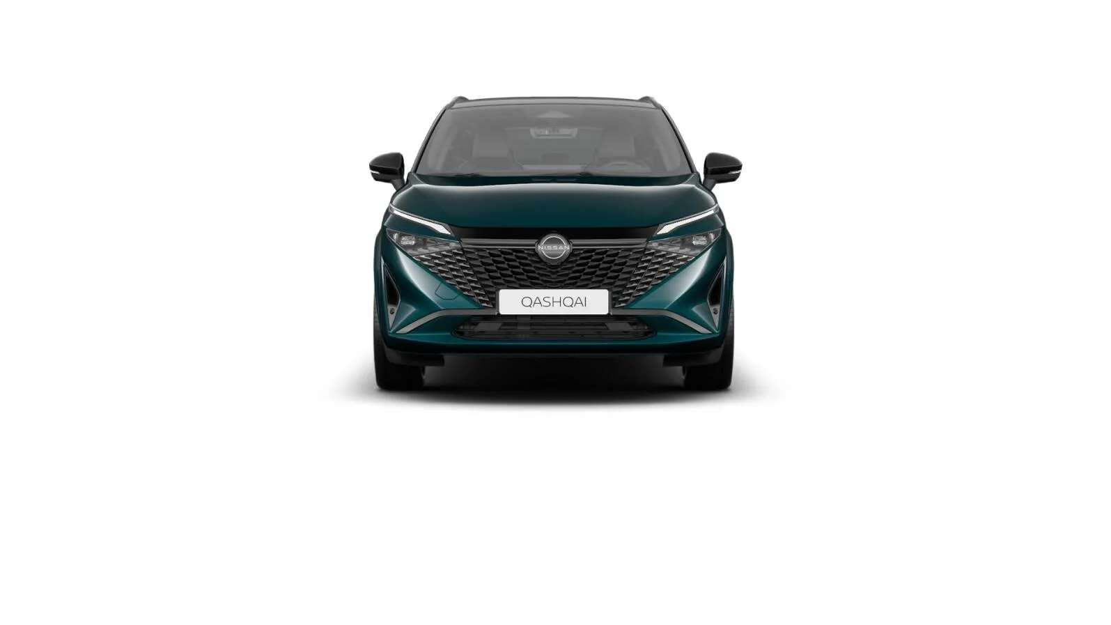 Qashqai, N-DESIGN, Ocean Deep – Černá střecha, front_straight