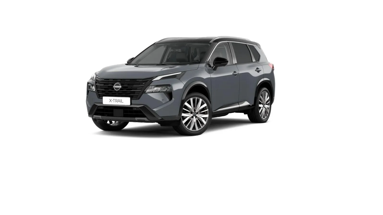 X-Trail (T33D), TEKNA PLUS, Bílá Pearl & Černá, front_right