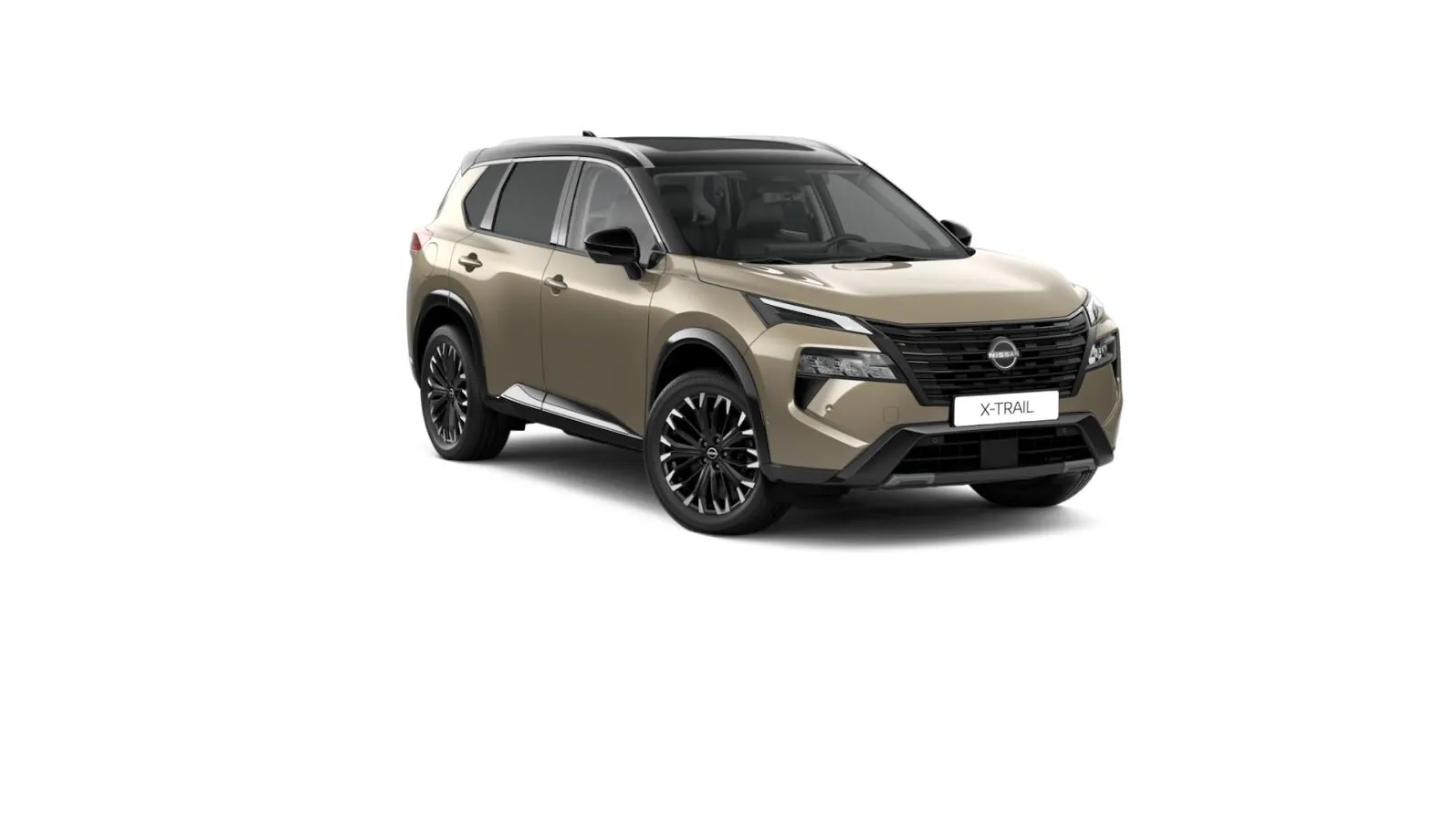 X-Trail (T33D), TEKNA, Béžová Baja & Černá, front