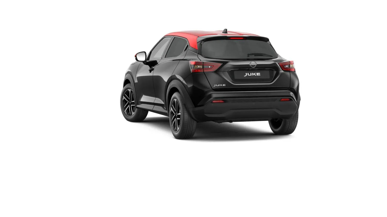 Juke, N-CONNECTA, Černá + červená střecha, rear
