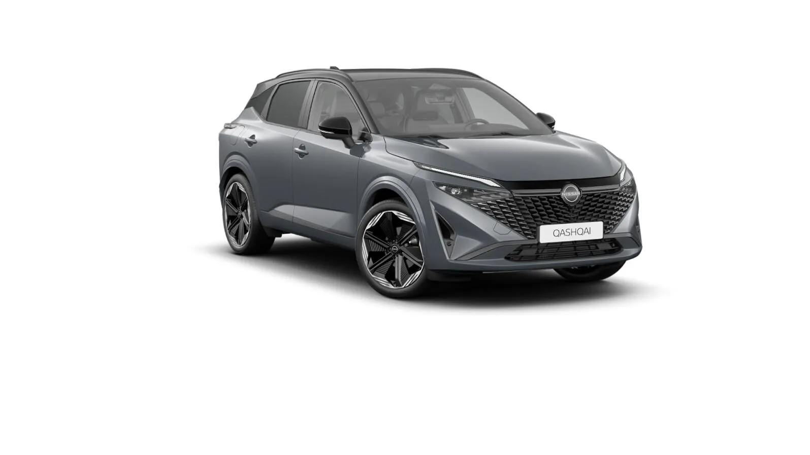 Qashqai, N-DESIGN, Šedá Ceramic + Černá střecha, front