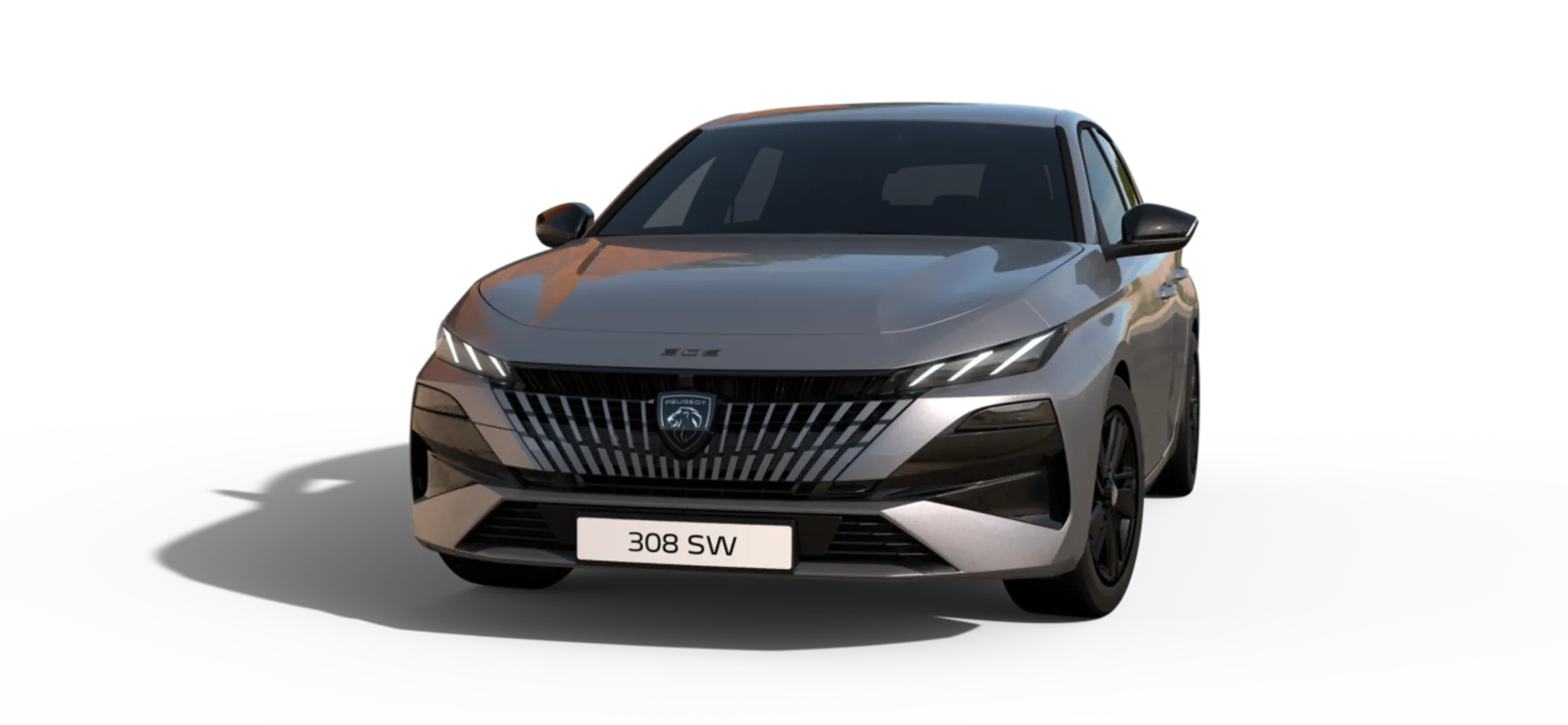 308 SW, Style, Šedá Artense / Metalický lak, front