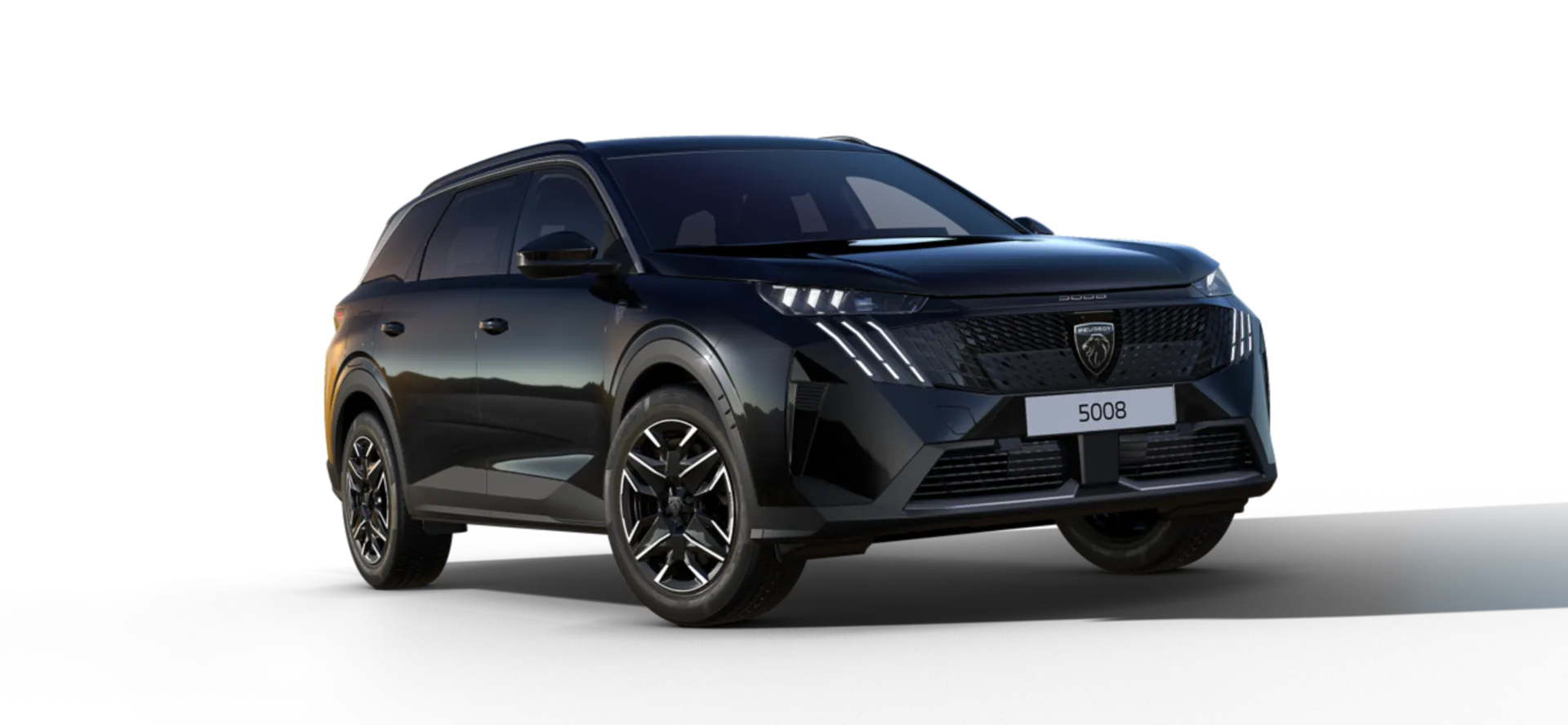 5008, GT, Černá Perla Nera / Metalický lak, front